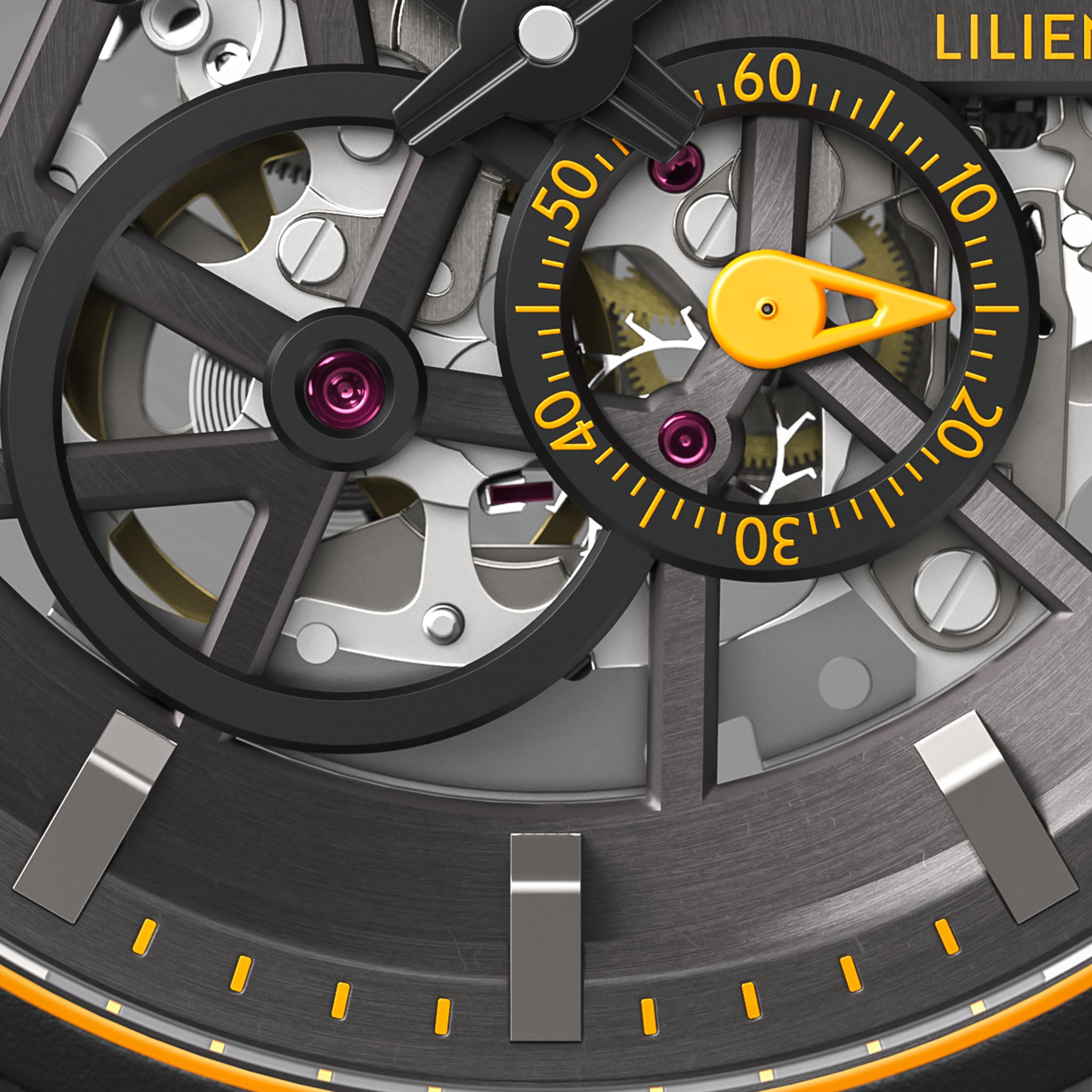 lilienthal-berlin-neolux-skeleton-black-orange-automatikuhr-42-mm image 5