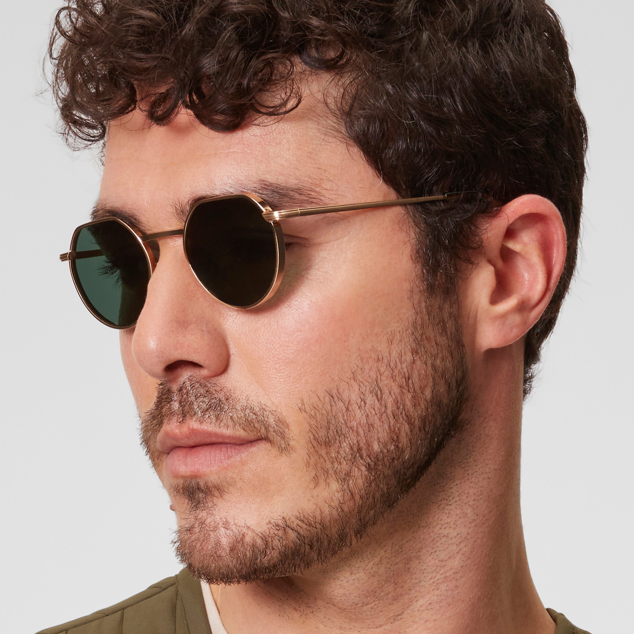 lilienthal-berlin-nu-jazz-sonnenbrille-brushed-gold-tortoise-green image 3