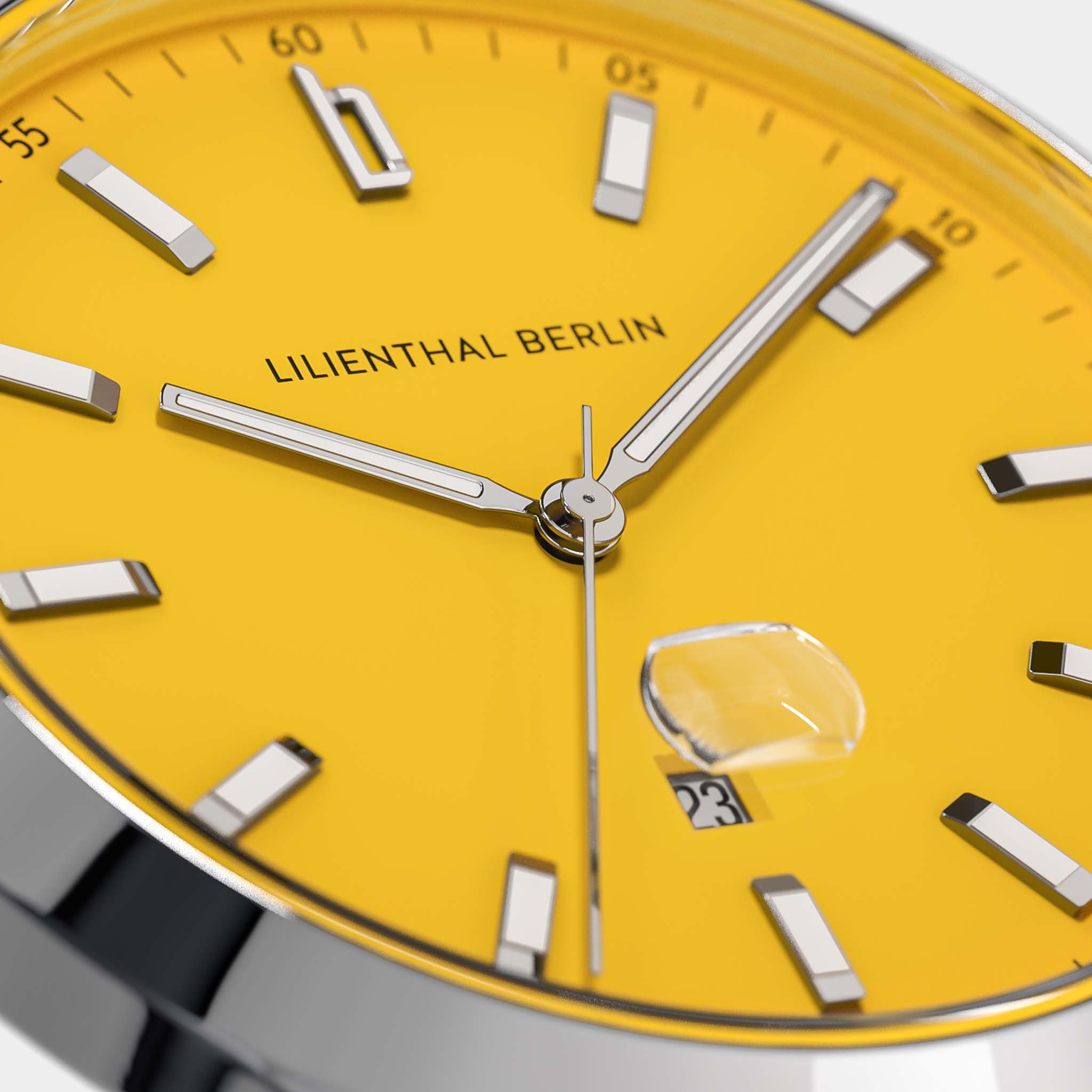 lilienthal-berlin-huxley-ii-armbanduhr-canary-yellow-40-mm image 4