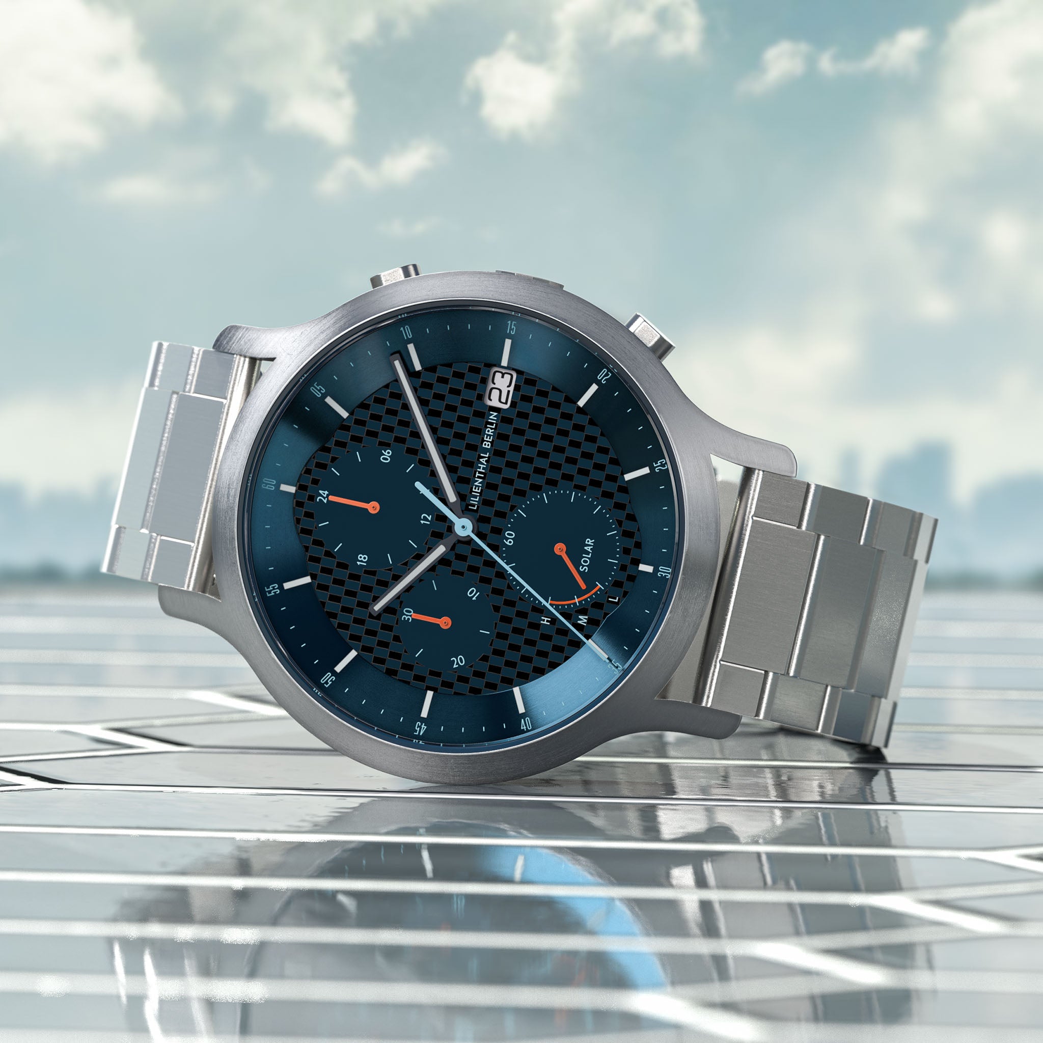 lilienthal-berlin-chronograph-solar-armbanduhr-edition-v-carbon image 3