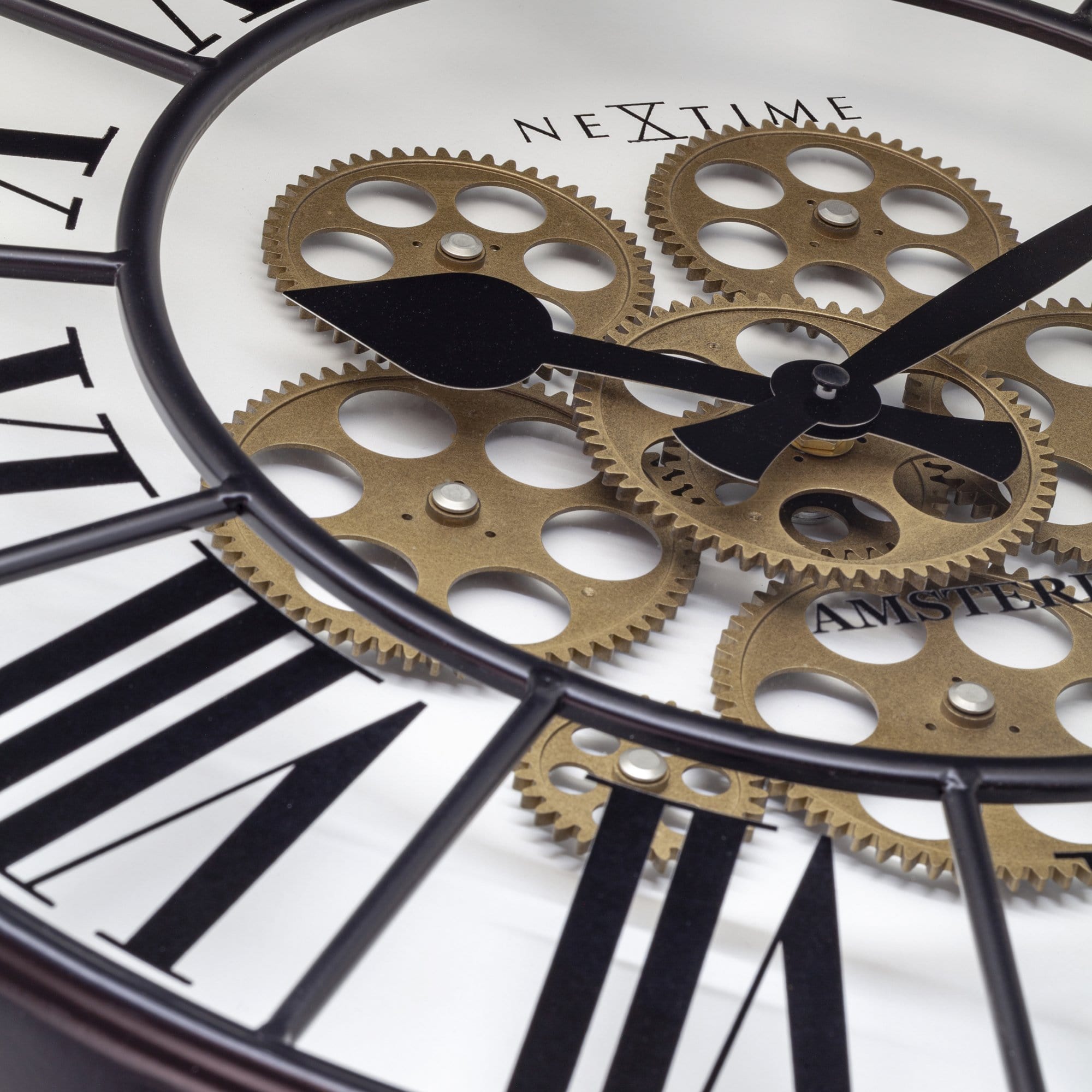 nextime-william-moving-gear-wanduhr-50-cm-wei image 3
