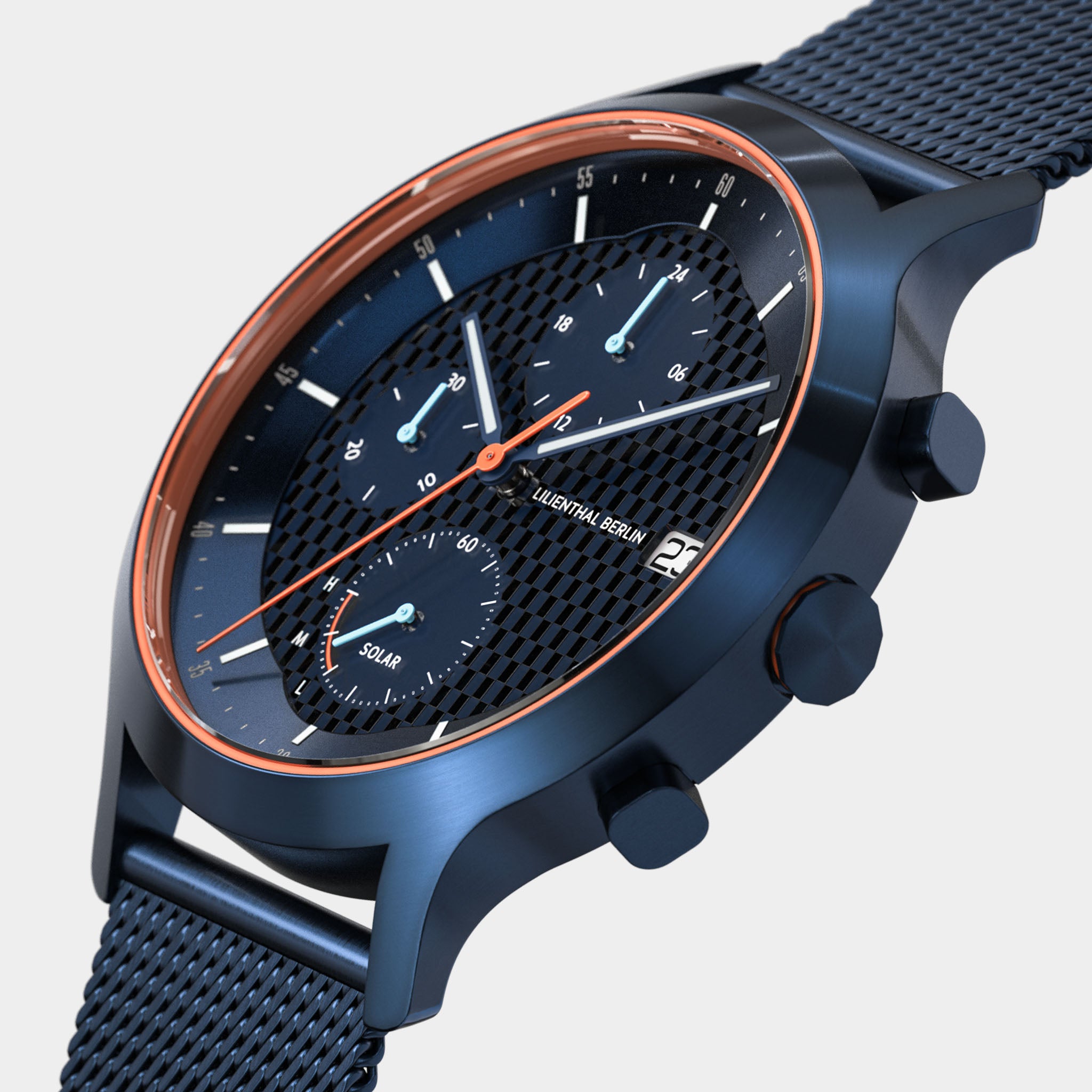 lilienthal-berlin-chronograph-solar-edition-iv-armbanduhr-carbon image 2