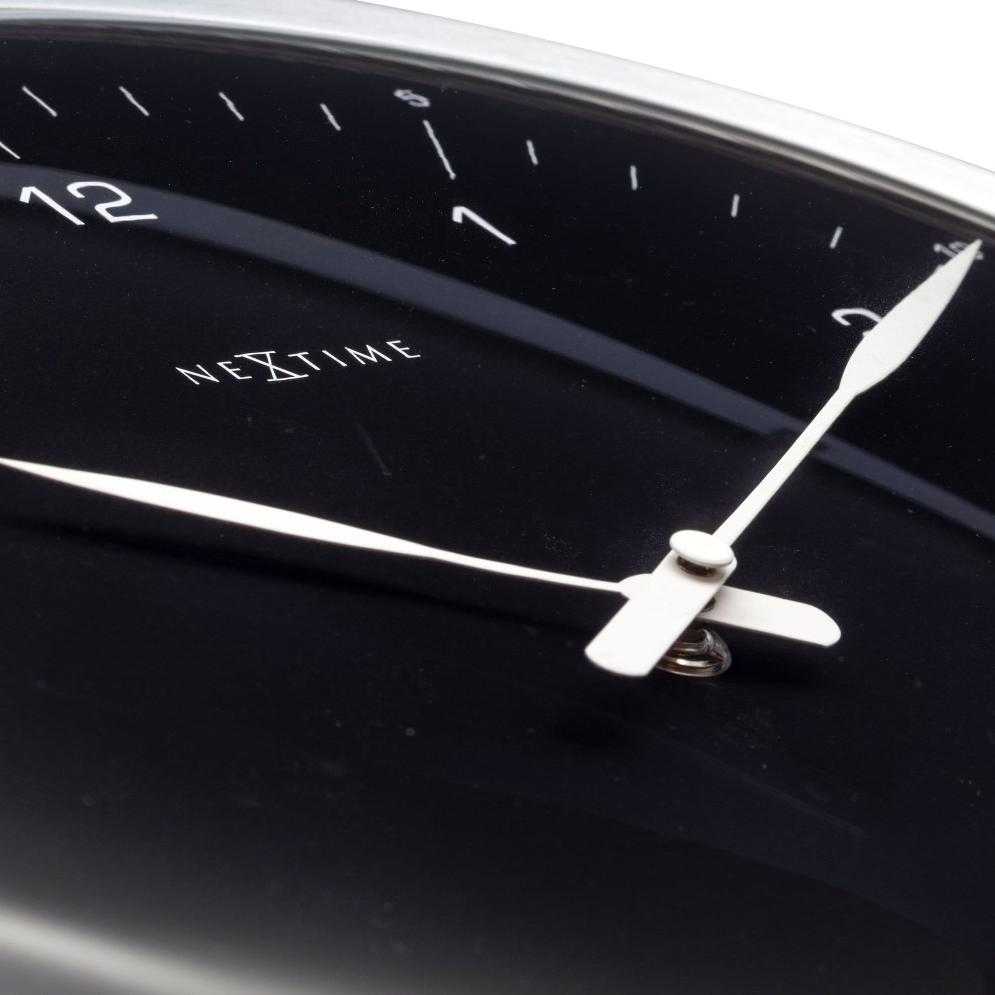 nextime-60-minutes-wanduhr-33-cm-metall-gew-lbtes-glas-blau-wei-schwarz image 7