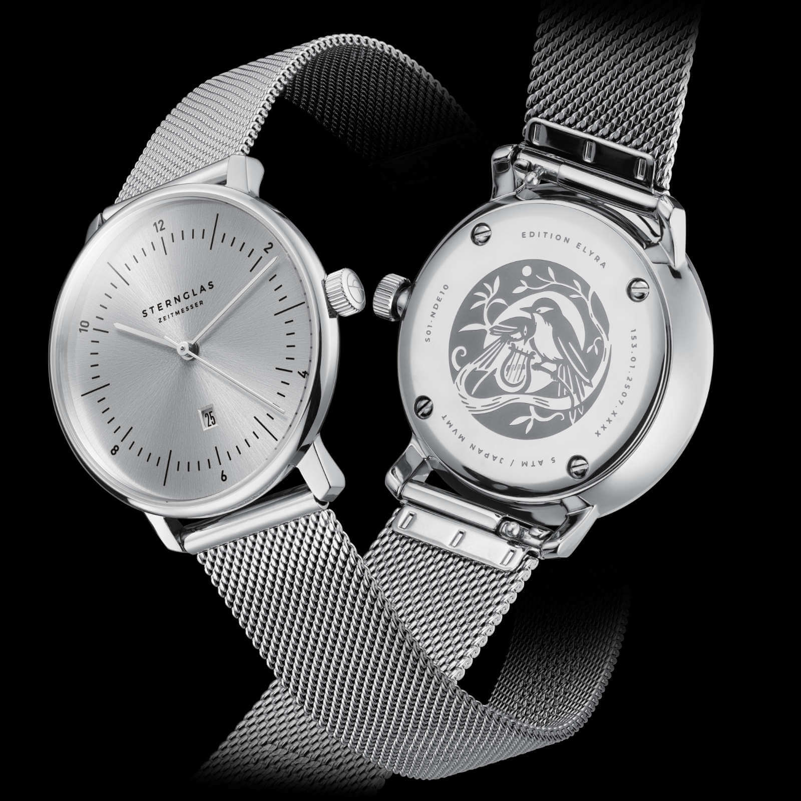 sternglas-naos-xs-edition-elyra-damenuhr-silber-33-mm-leder image 8