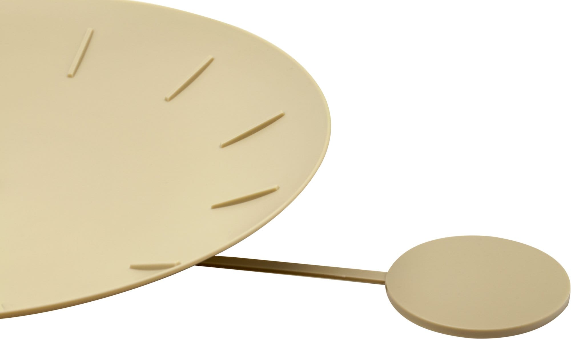 nextime-bowl-wanduhr-kunststoff-30-cm-pendel-gold-zeiger image 7