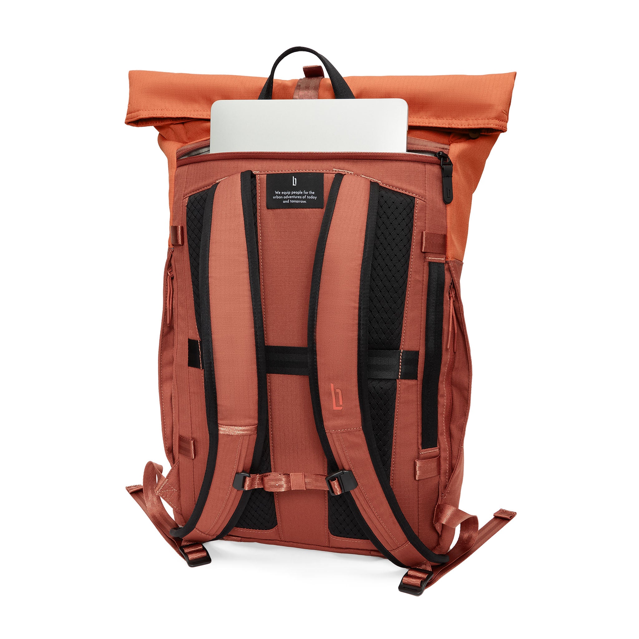 lilienthal-berlin-urbaneer-rolltop-rucksack-brick image 3