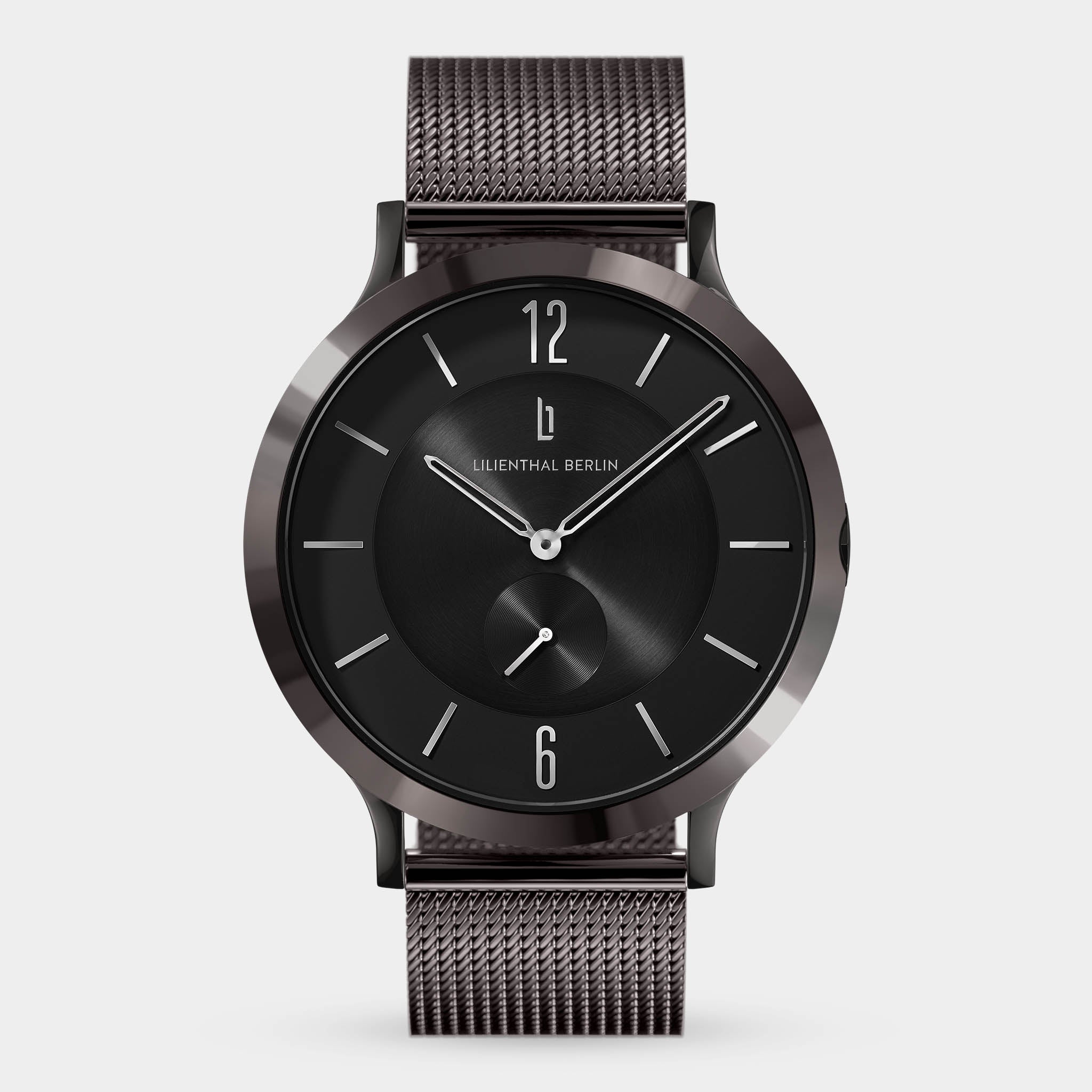 lilienthal-berlin-the-classic-uhr-dark-silver-black image 1