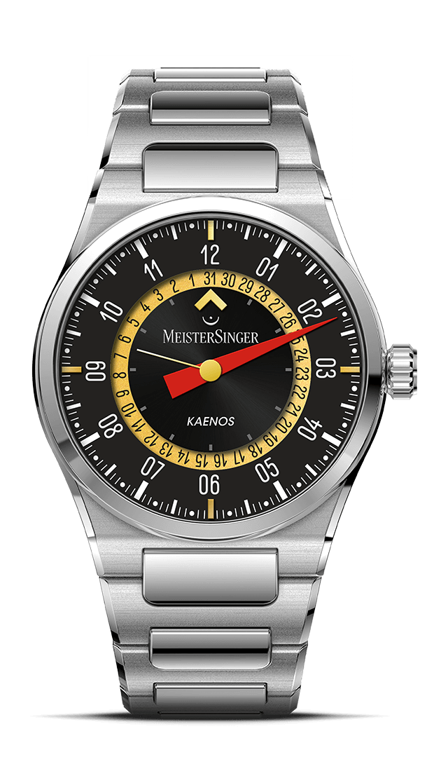 meistersinger-x-alain-silberstein-kaenos-open-date-herrenuhr image 1