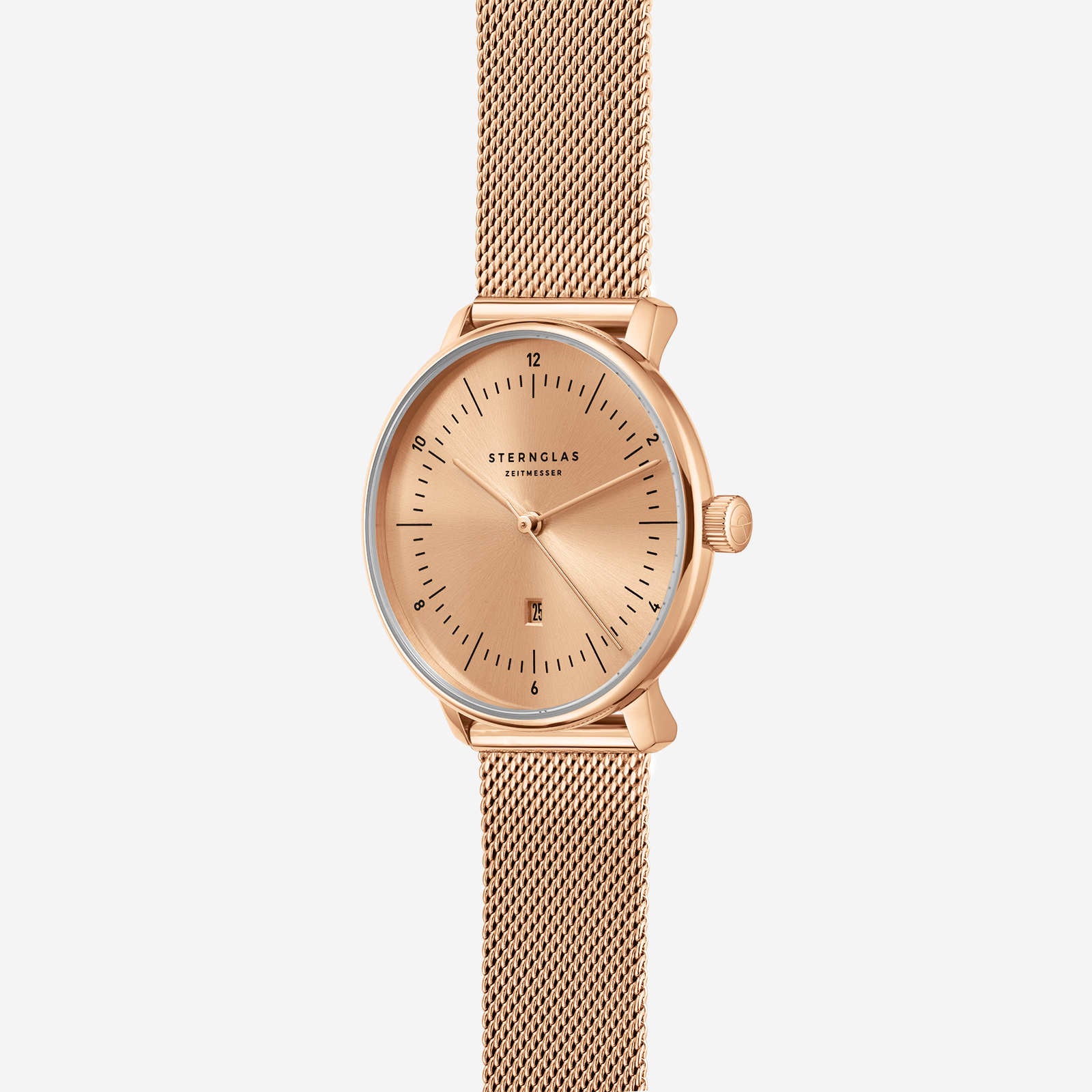 sternglas-naos-xs-edition-elyra-damenuhr-ros-gold-33-mm-leder image 3