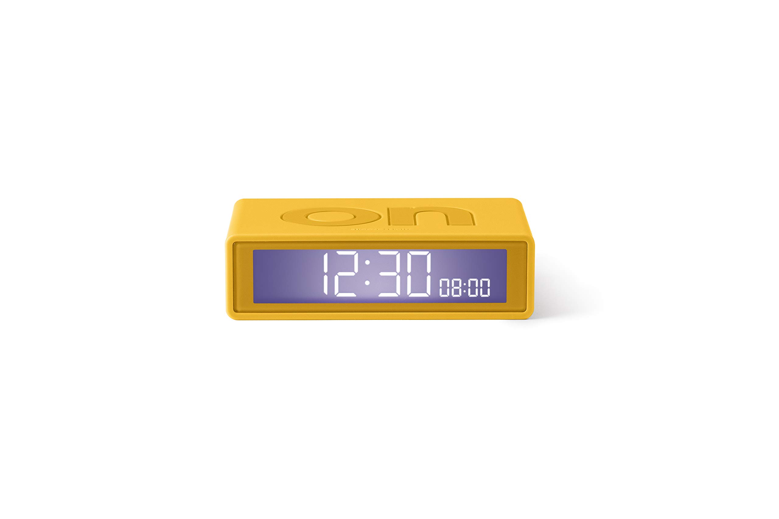 lexon-flip-travel-mini-wecker-violett-wendbar image 8
