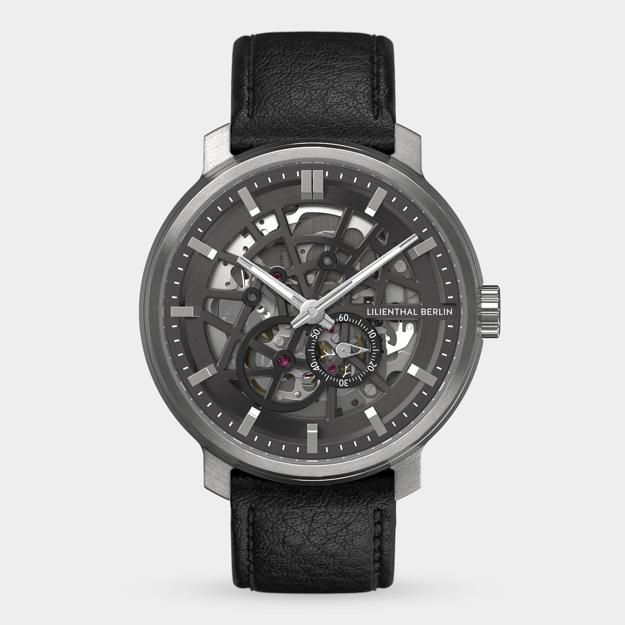 lilienthal-berlin-neolux-skeleton-automatikuhr-silver-grey-42-mm image 1
