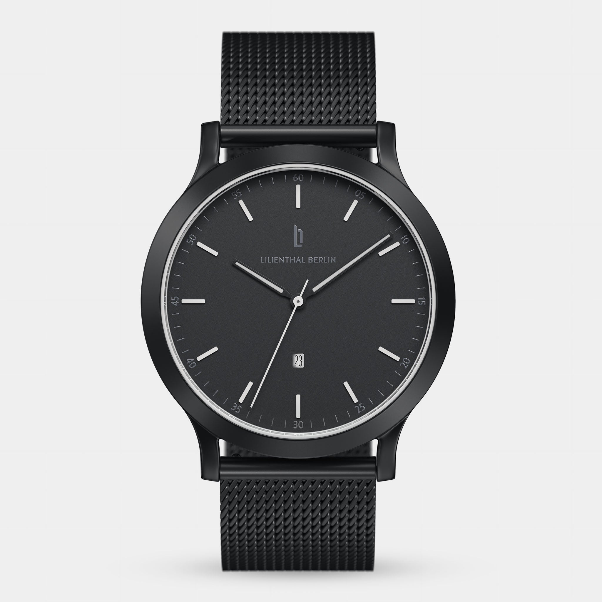 lilienthal-berlin-huxley-black-white-armbanduhr image 1