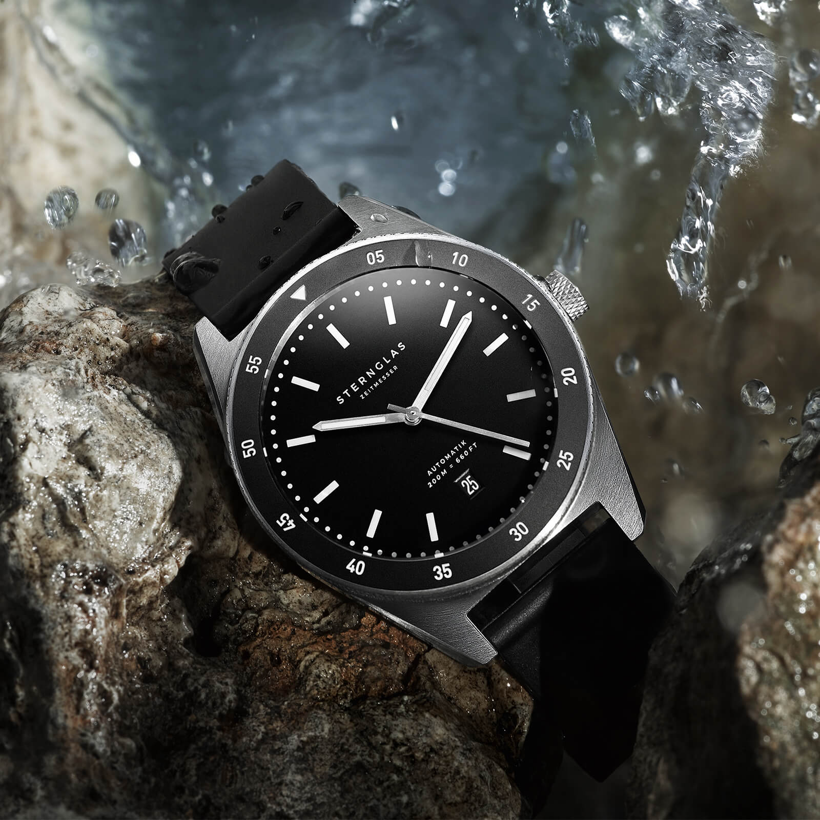 sternglas-marus-schwarz-automatikuhr-42-mm-taucheruhr-kautschuk-20-atm image 5