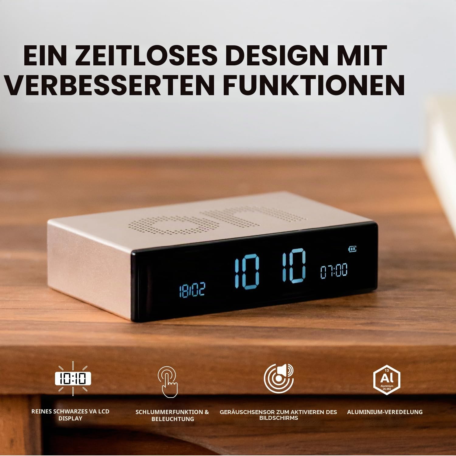 lexon-flip-premium-lcd-wecker-dunkelgr-n-aluminium image 5