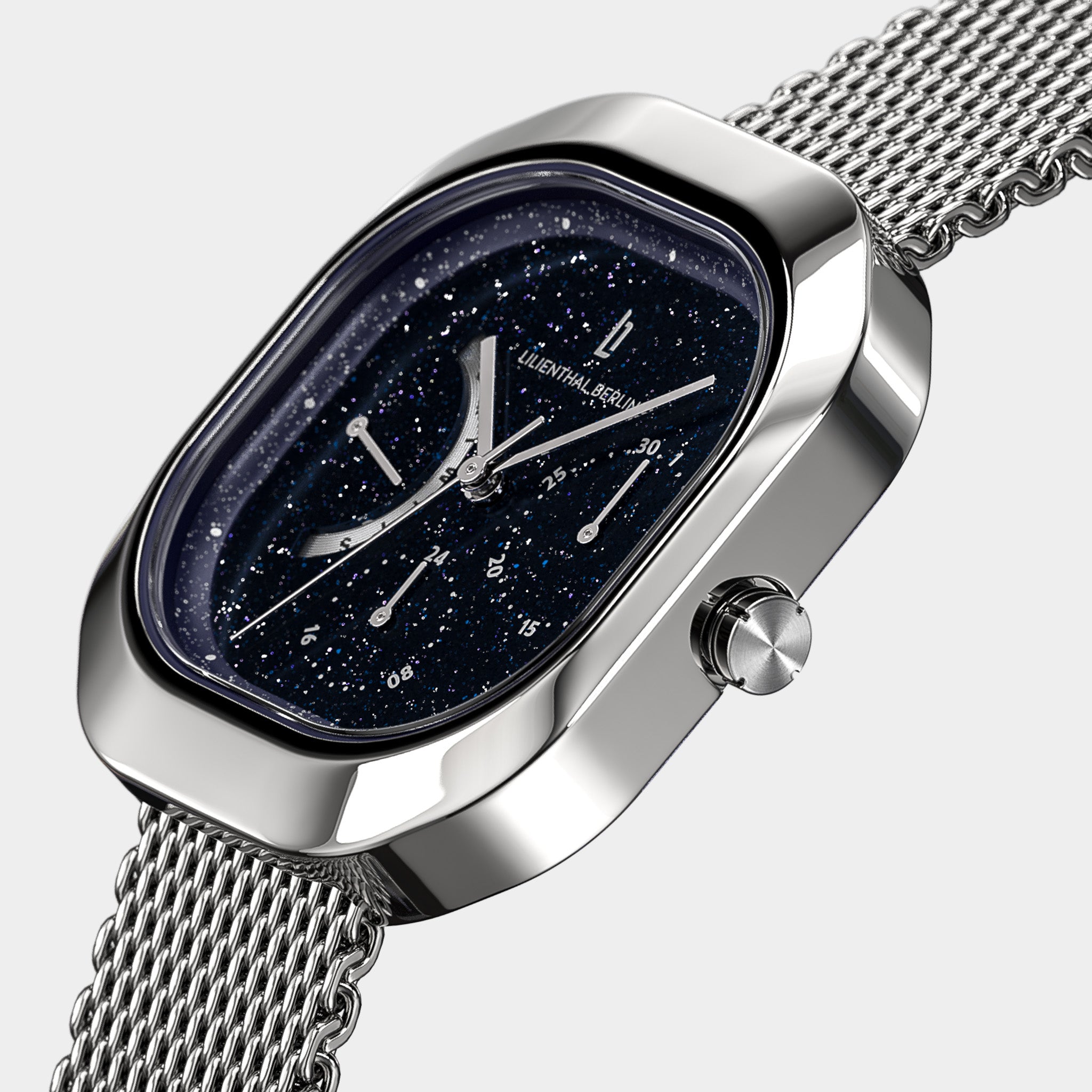 lilienthal-berlin-multimatica-midnight-sky-armbanduhr-eckig image 2