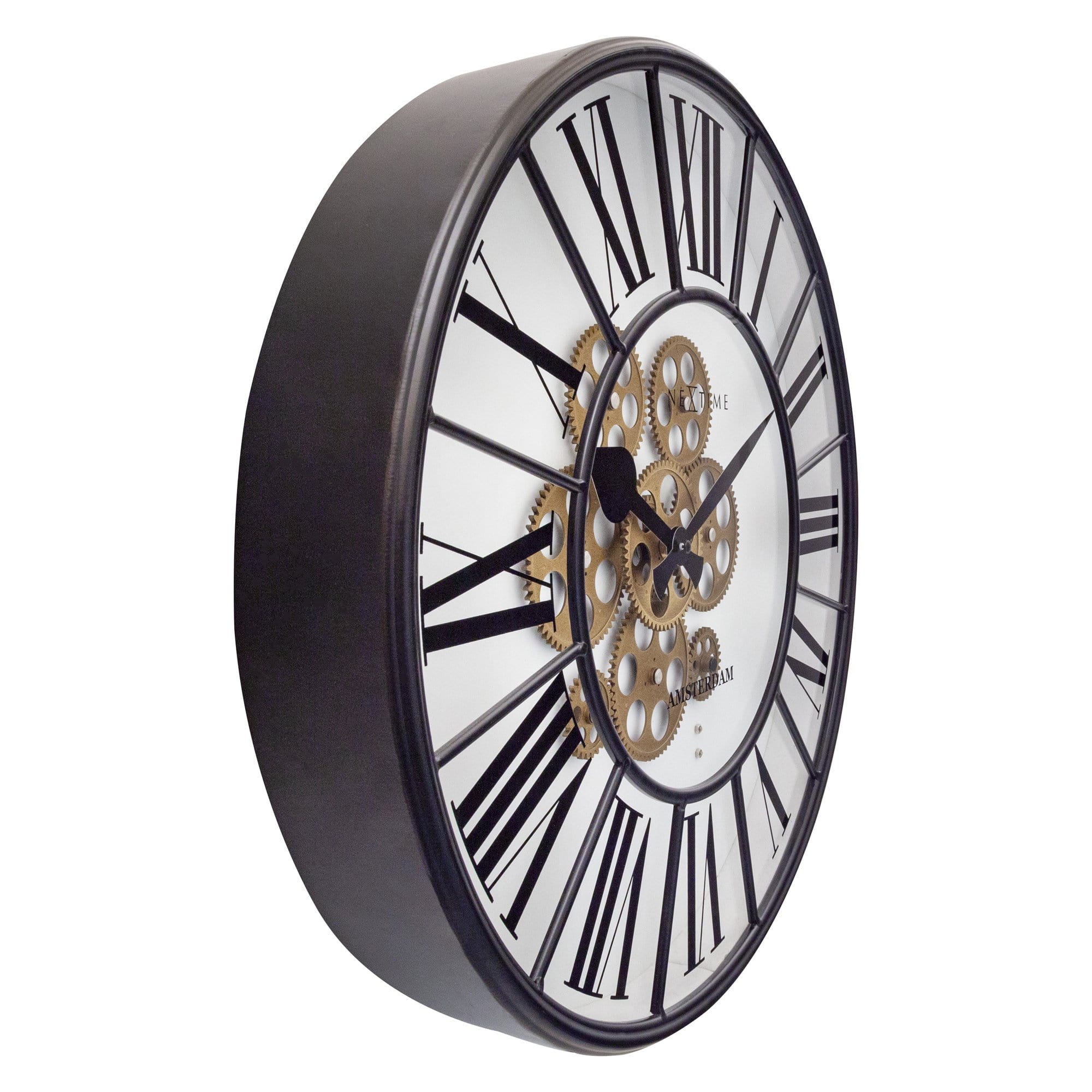 nextime-william-moving-gear-wanduhr-50-cm-wei image 2