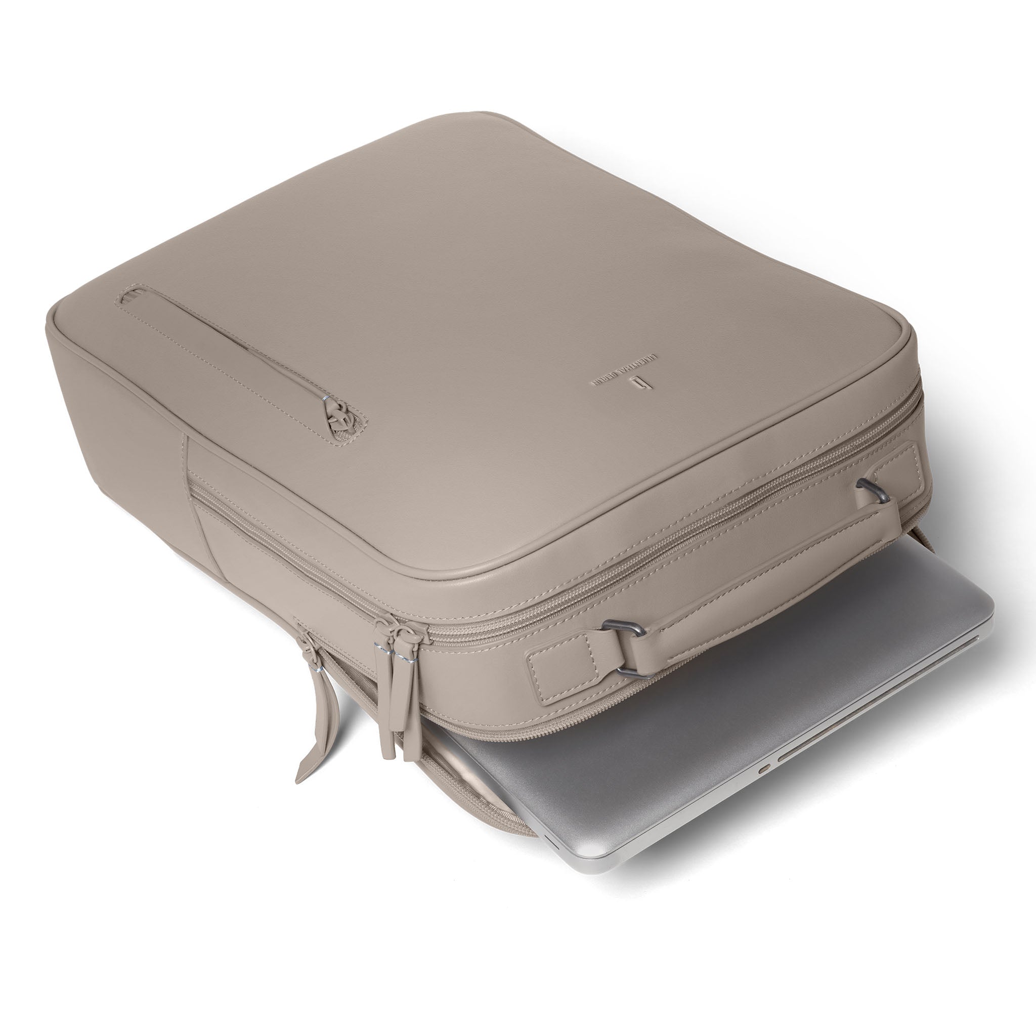 lilienthal-berlin-virtuoso-minimalist-rucksack-12l-light-gray-kaktusleder image 7