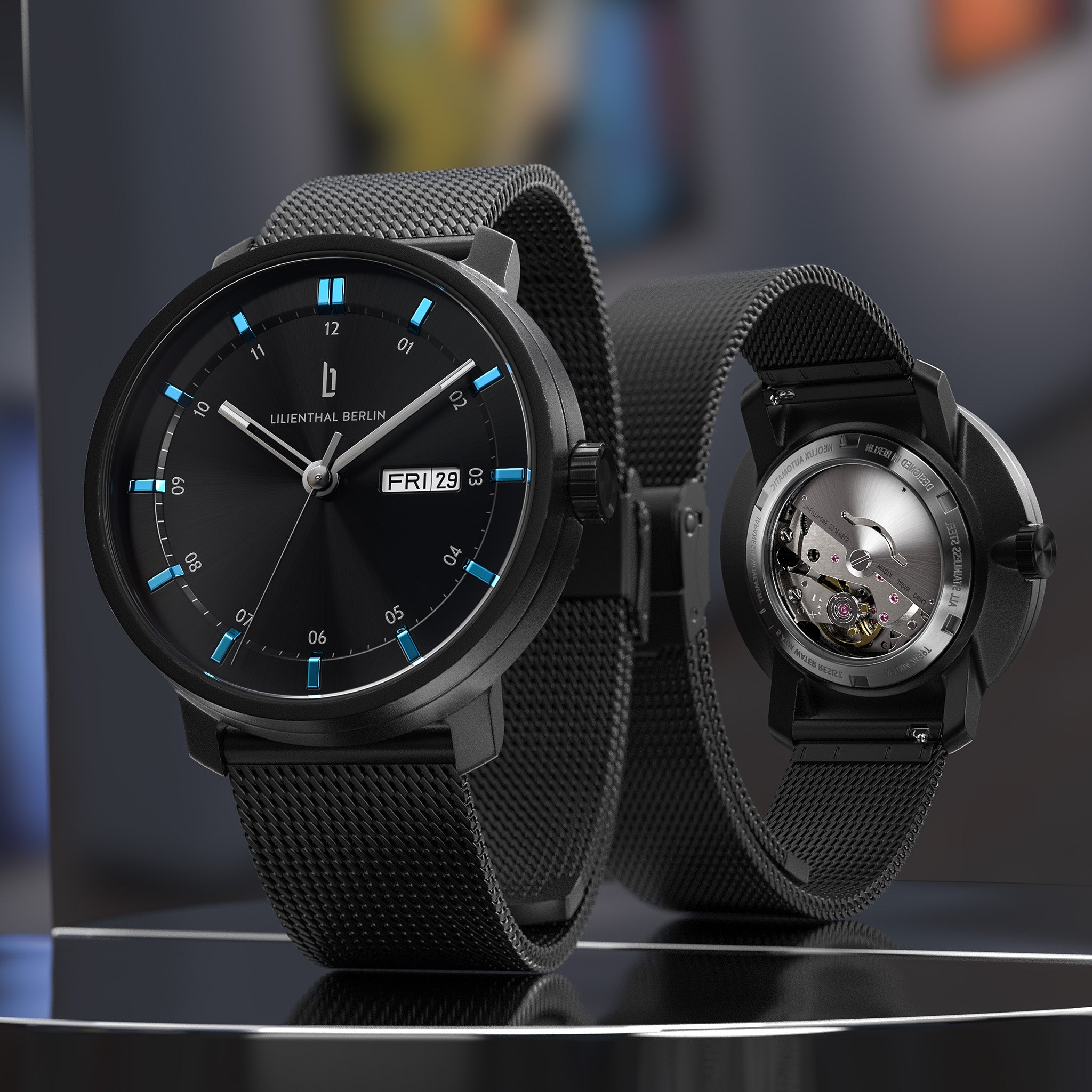 lilienthal-berlin-neolux-day-date-black-blue-automatikuhr-42-mm image 3