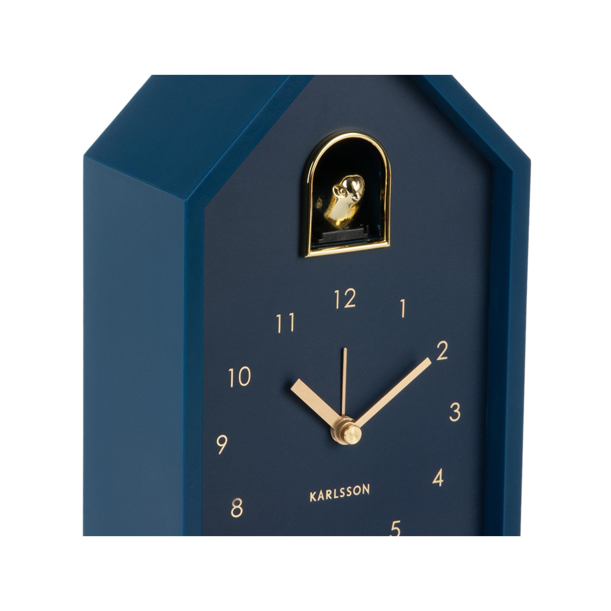 karlsson-wecker-modern-cuckoo-oro-blau-15x11-5x20cm image 5