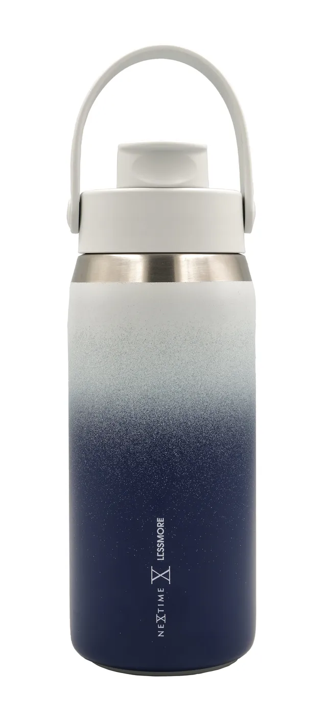 nextime-canvas-trinkflasche-355-473-710-ml-midnight-blue-edelstahl image 1