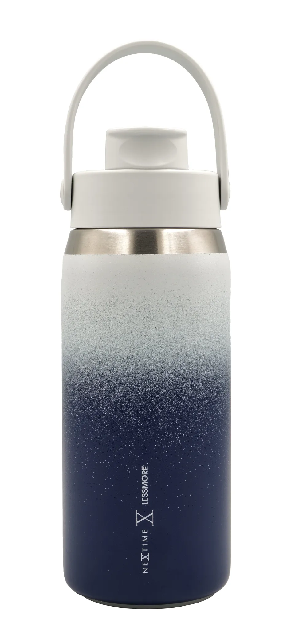 nextime-canvas-trinkflasche-355-473-710-ml-midnight-blue-edelstahl image 1