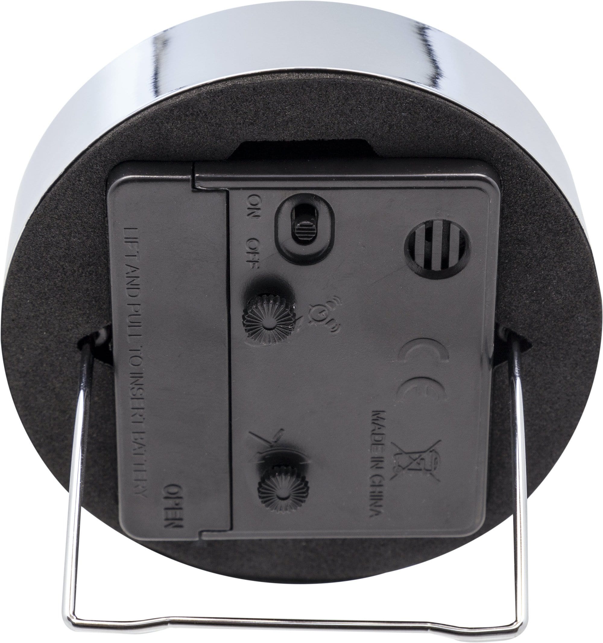 nextime-company-alarm-metall-wecker-9-cm-leise-in-schwarz-oder-wei image 8
