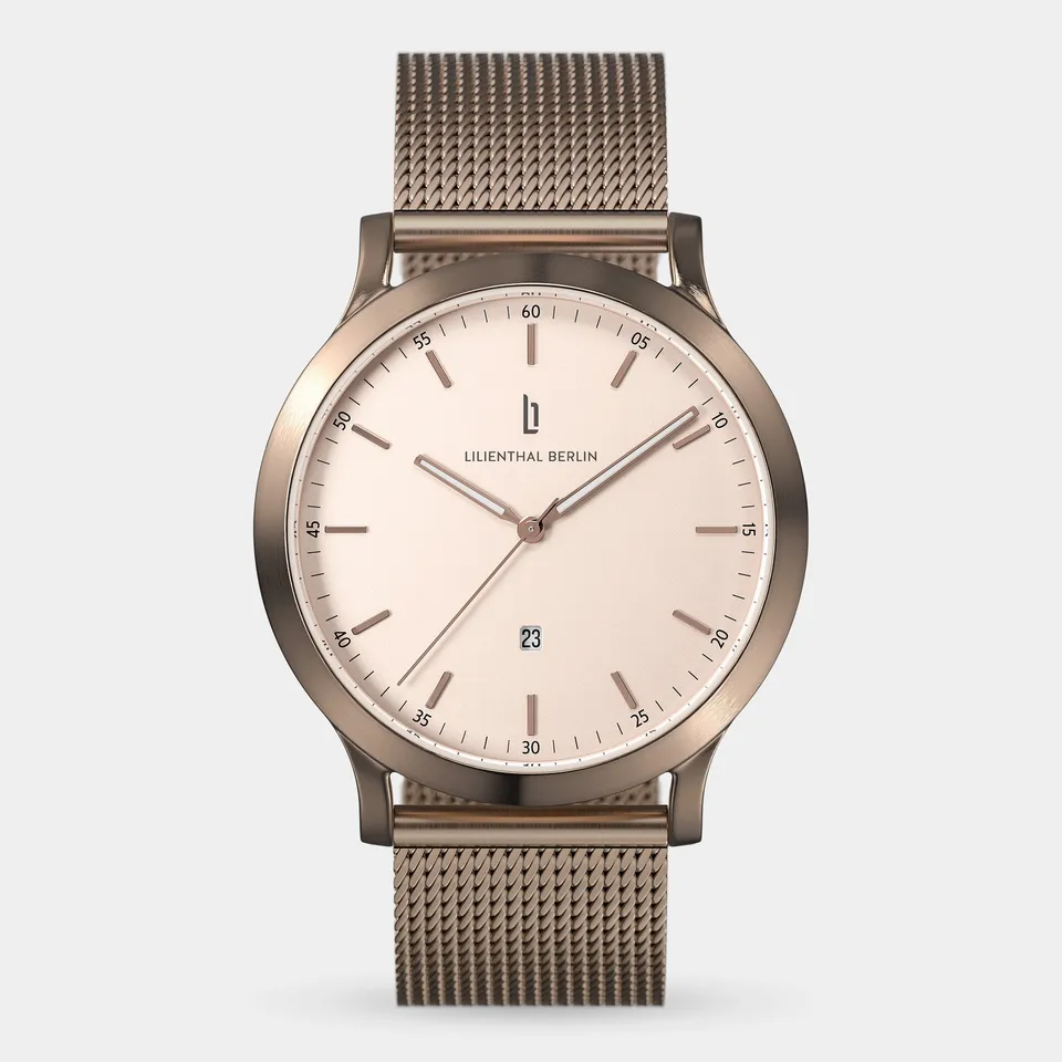 lilienthal-berlin-huxley-bronze-almond-armbanduhr-40-mm image 1