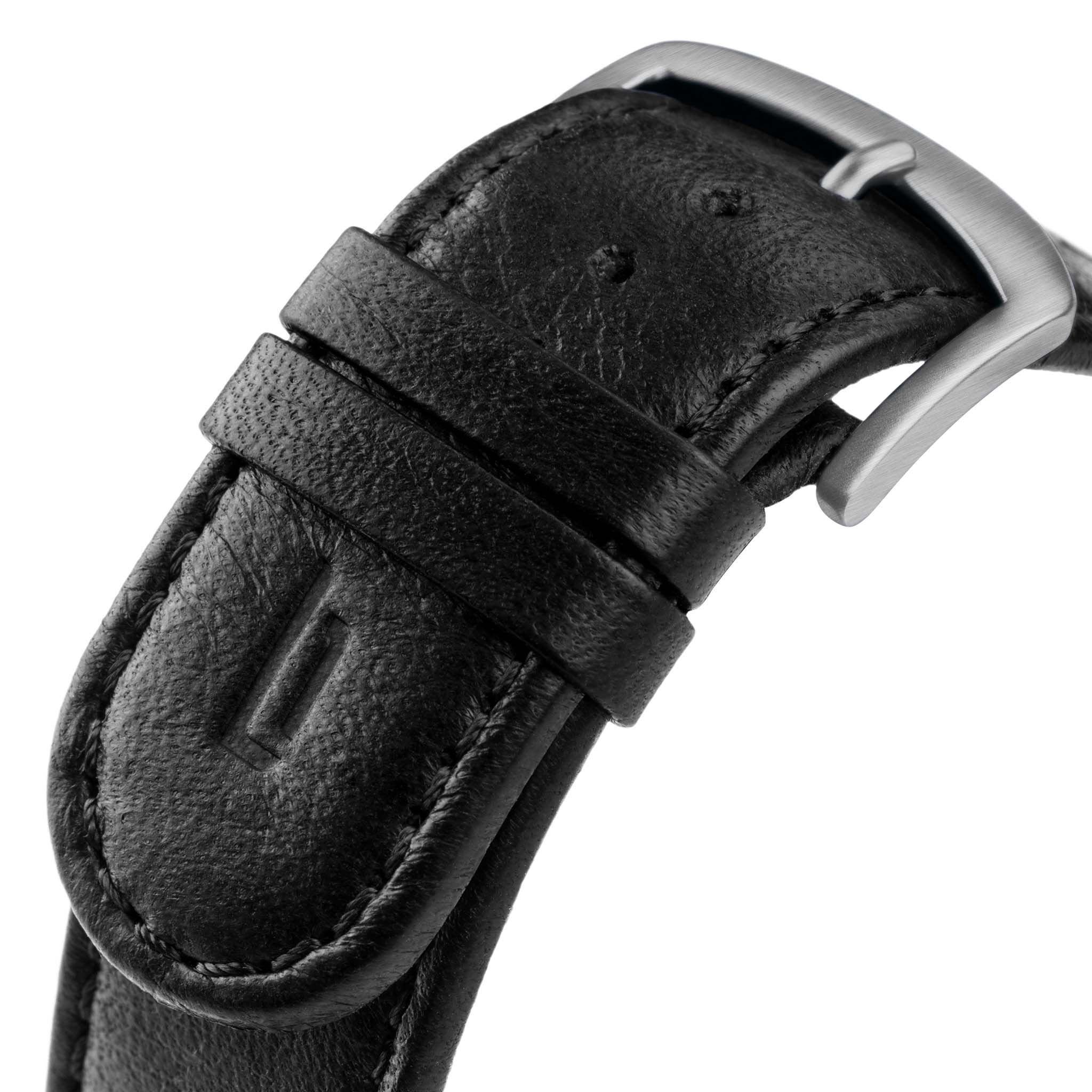 lilienthal-berlin-lederarmband-schwarz-uhrenarmband-leder image 2