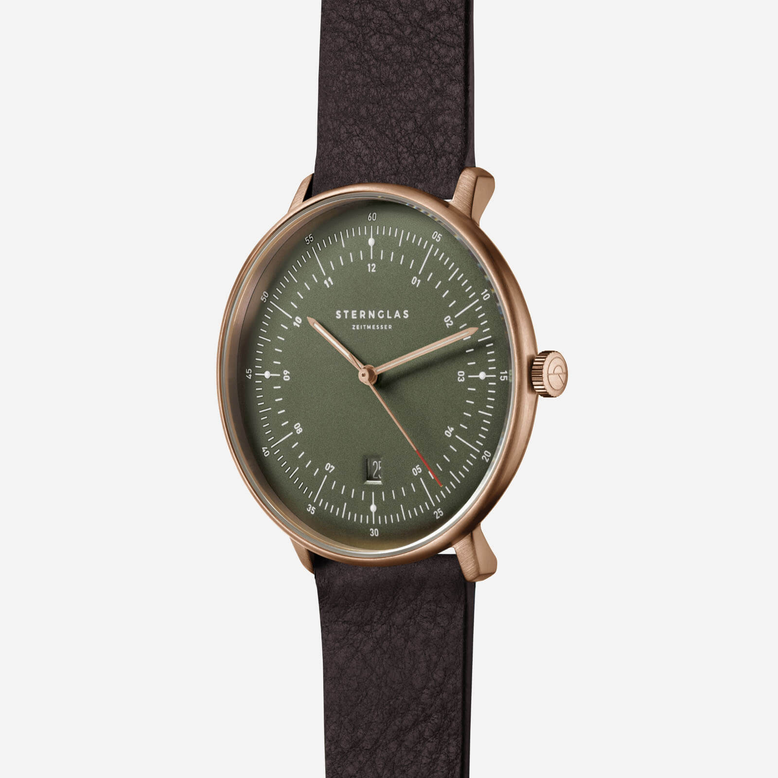 sternglas-hamburg-edition-bronze-quarzuhr-42-mm image 2