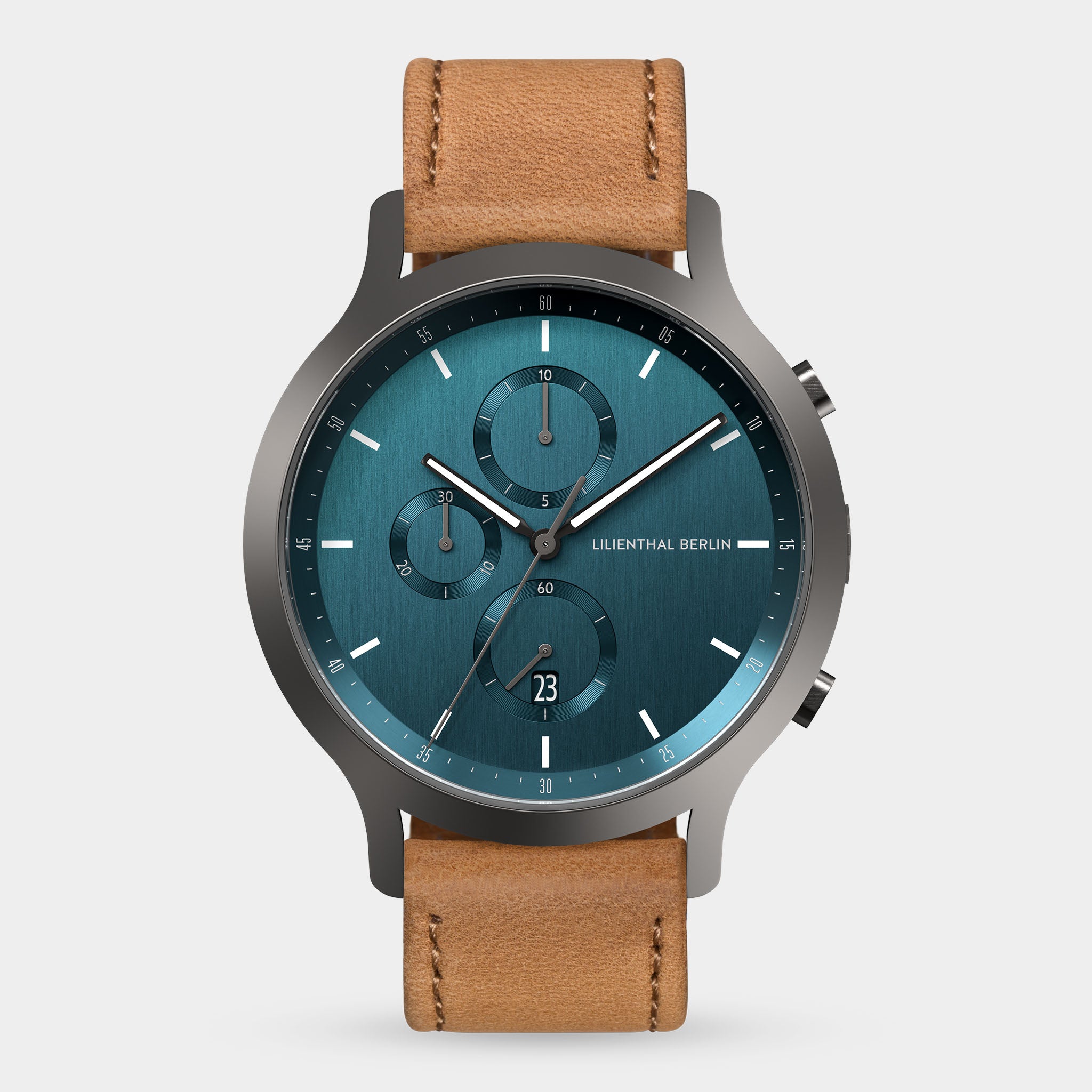 lilienthal-berlin-chronograph-myth-herrenuhr-petrol image 1