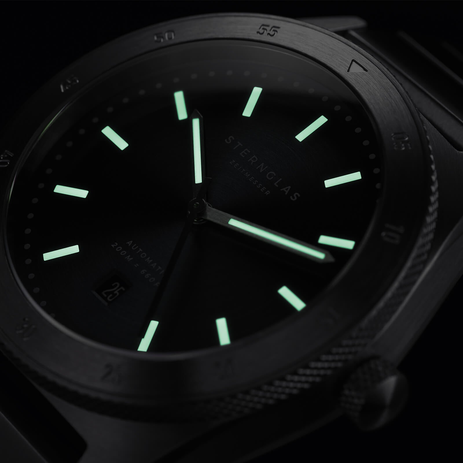 sternglas-marus-schwarz-automatikuhr-42-mm-taucheruhr-kautschuk-20-atm image 7