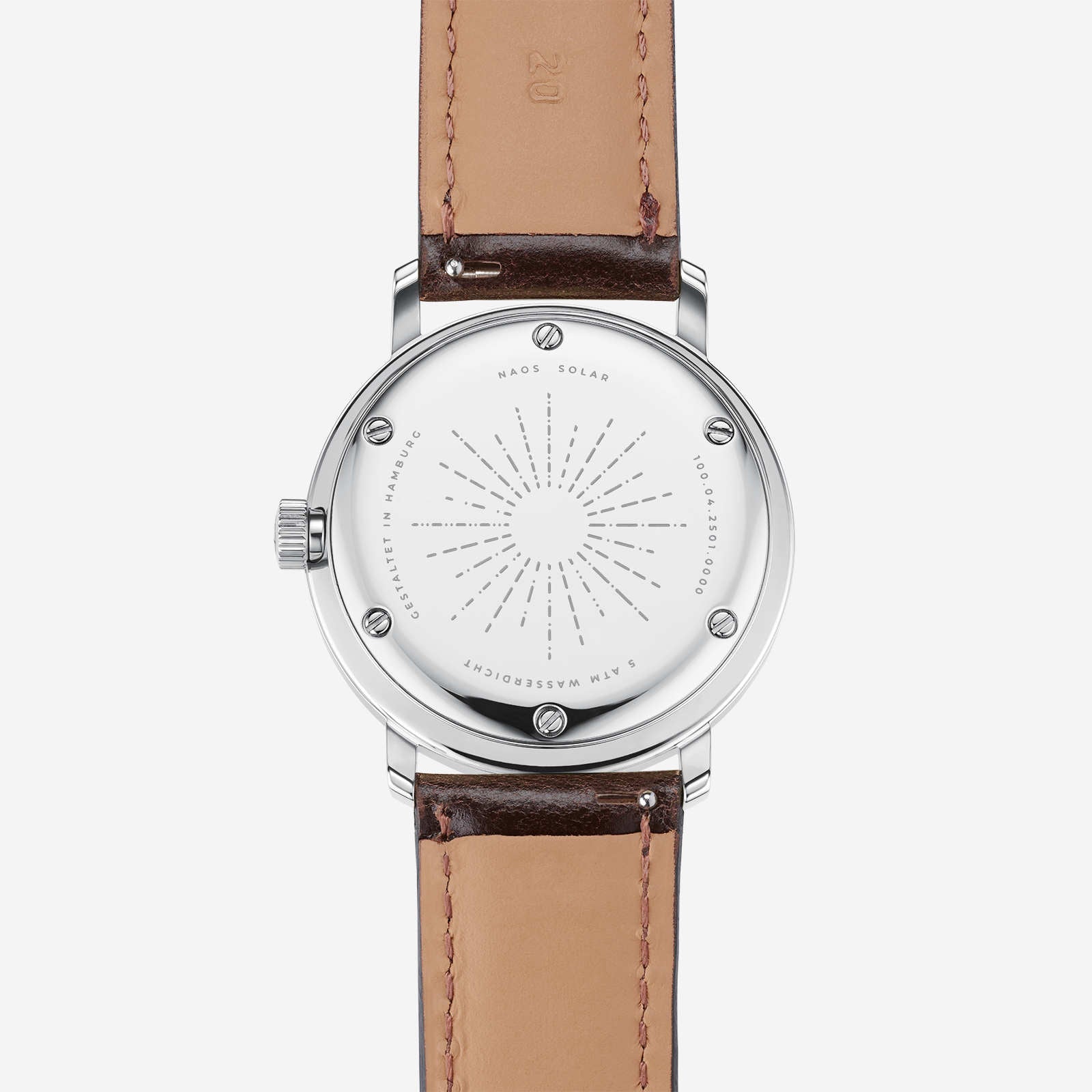 sternglas-naos-solar-herrenuhr-38-mm-wei-leder-silber image 5