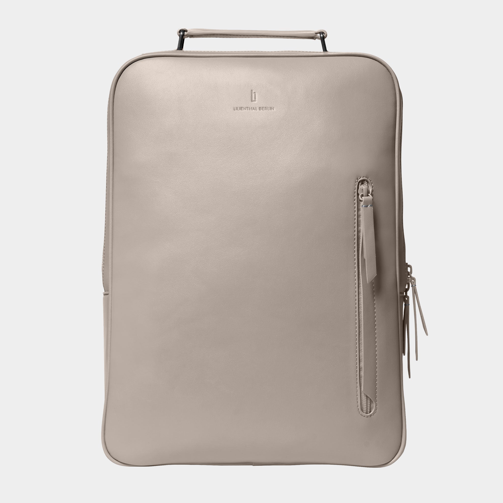 lilienthal-berlin-virtuoso-minimalist-rucksack-12l-light-gray-kaktusleder image 1