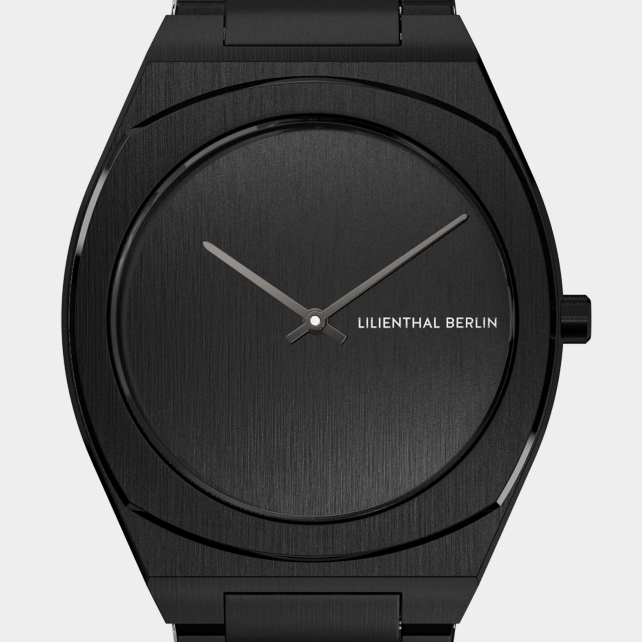 lilienthal-berlin-nuvora-mono-black-unisexuhr-34-mm image 6
