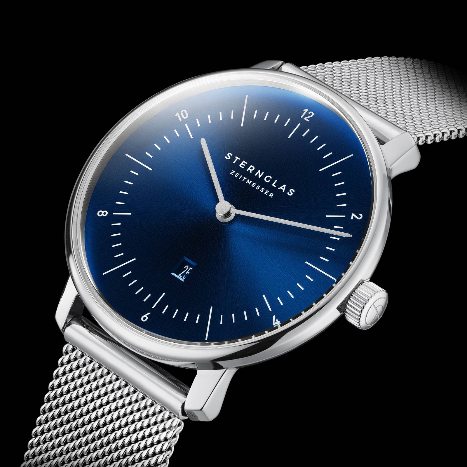 sternglas-naos-xs-damenuhr-33mm-tiefblau-edelstahl image 2