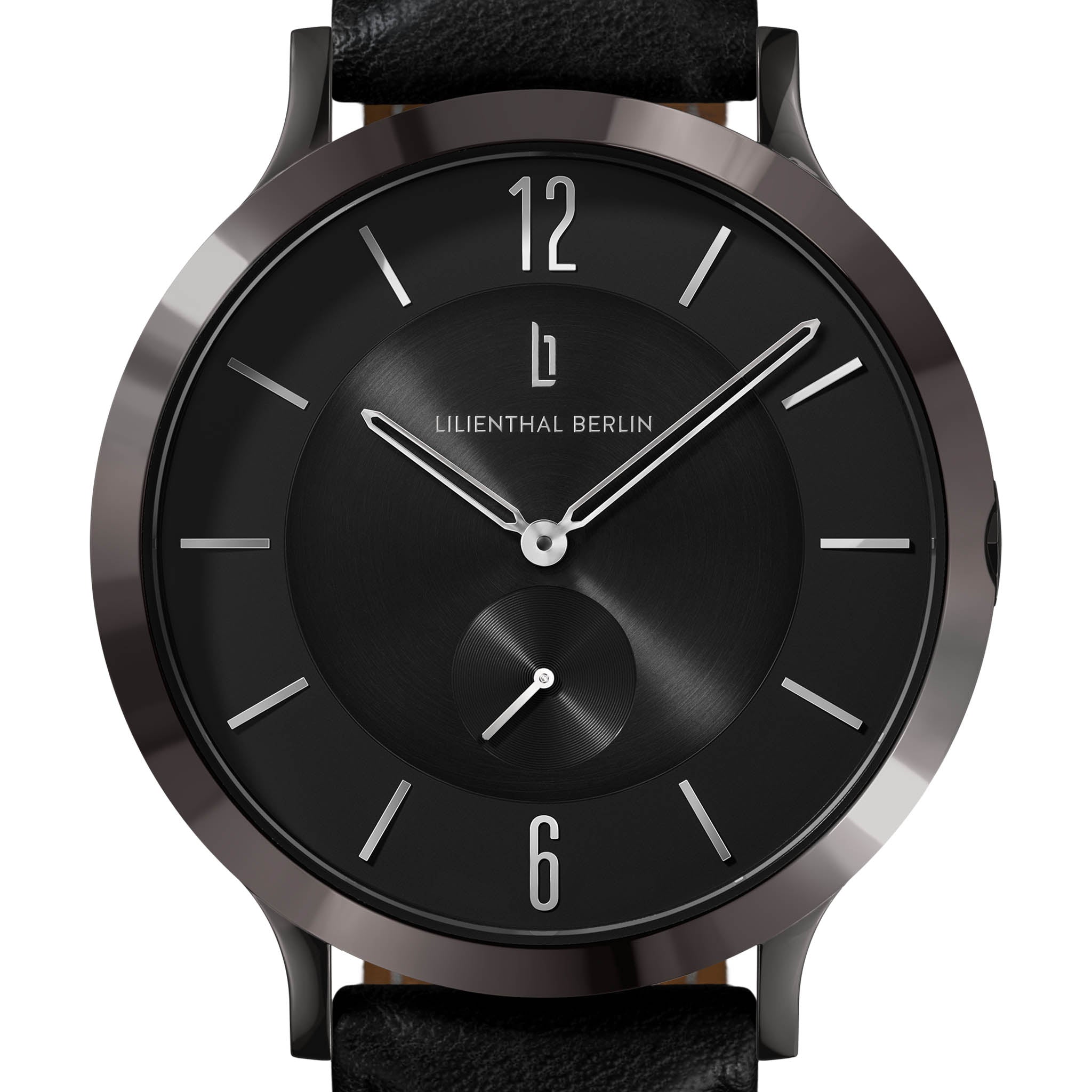 lilienthal-berlin-the-classic-armbanduhr-dark-silver-black image 6