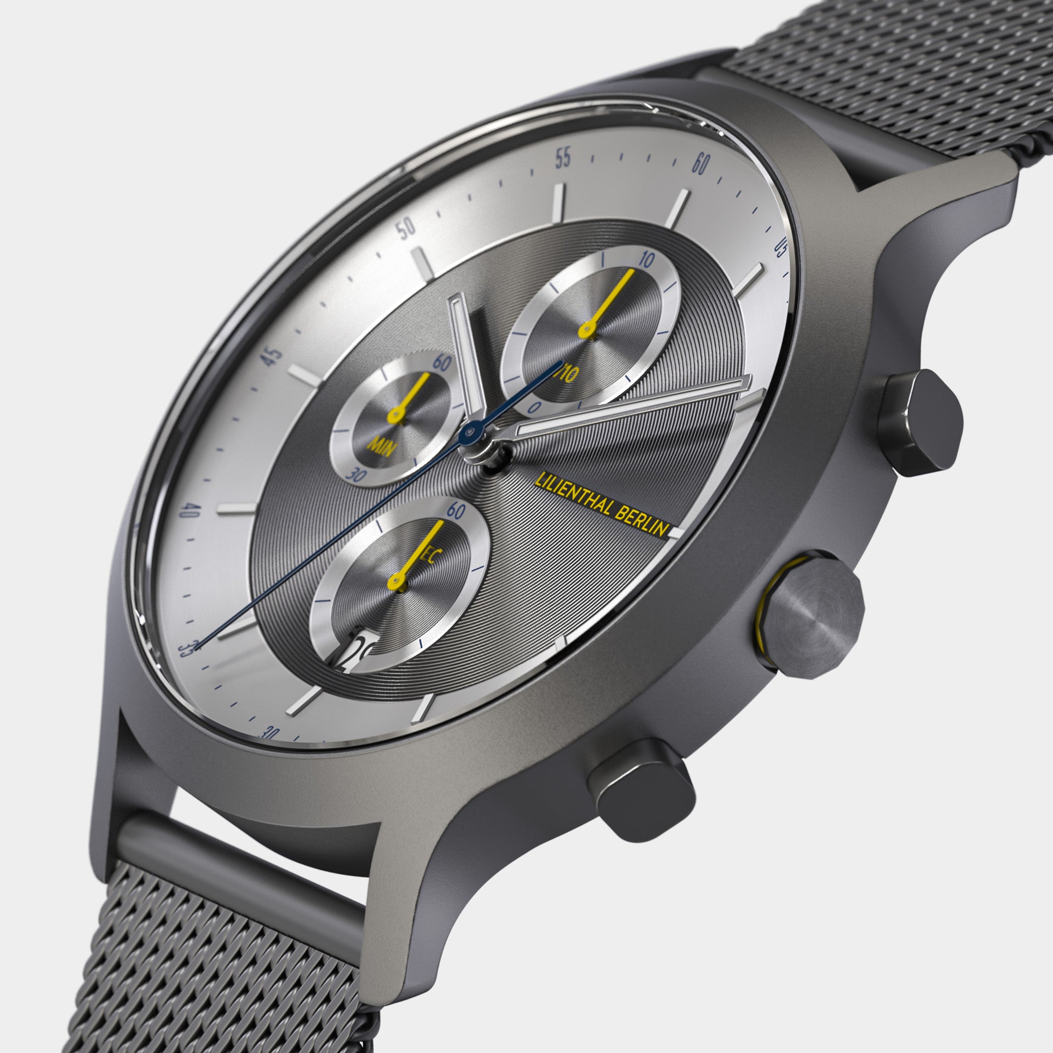 lilienthal-berlin-chronograph-lp-dark-silver-white-chronograph-2 image 2