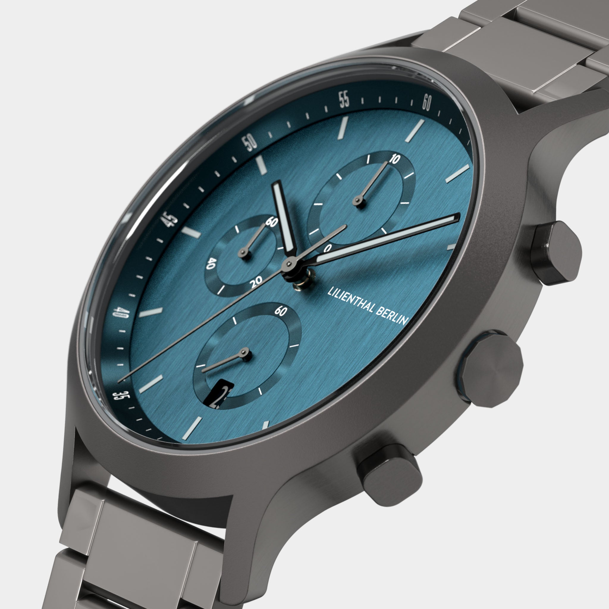 lilienthal-berlin-chronograph-myth-petrol-chrono-uhr image 2