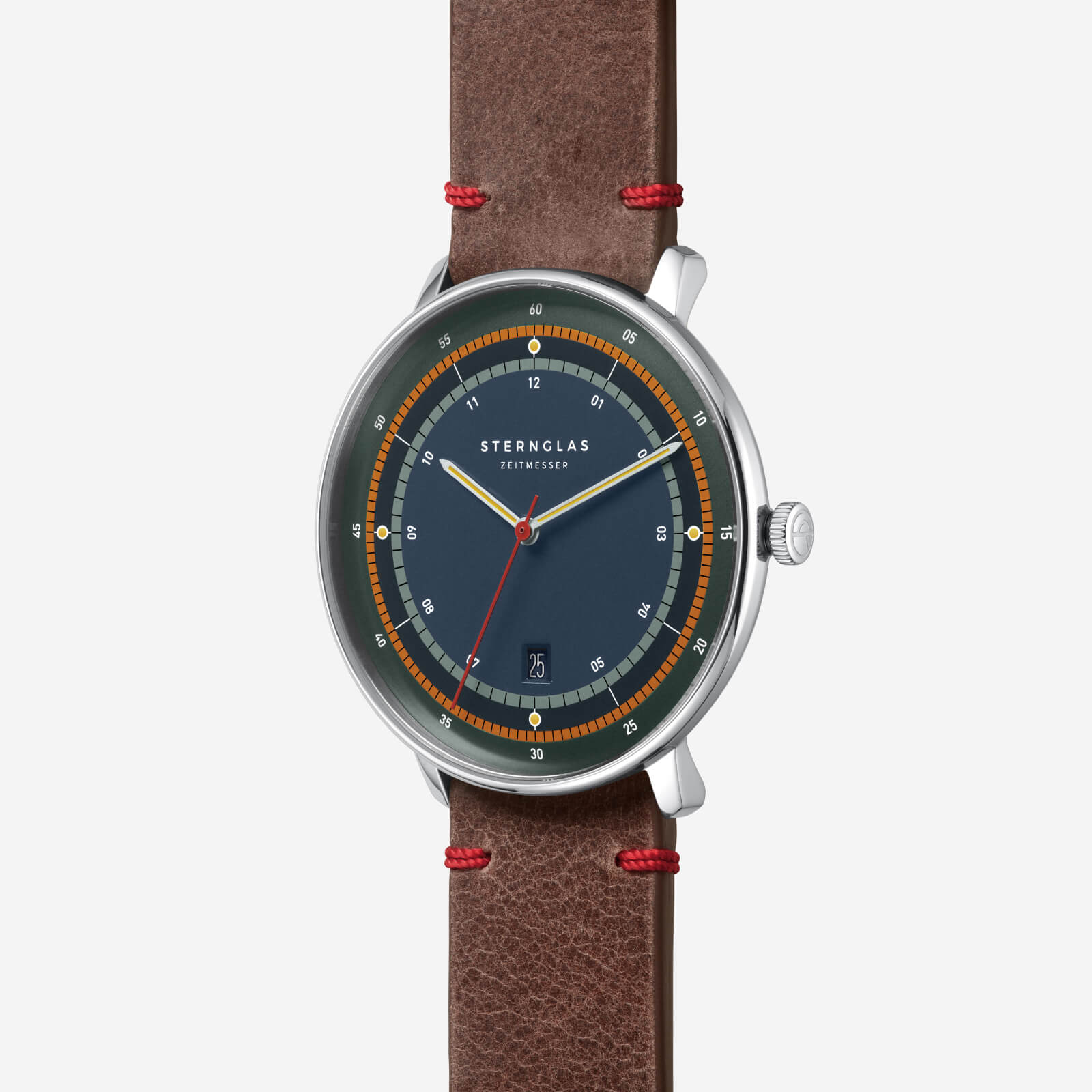 sternglas-hamburg-edition-argo-armbanduhr-42-mm-blau-leder-limitiert image 3