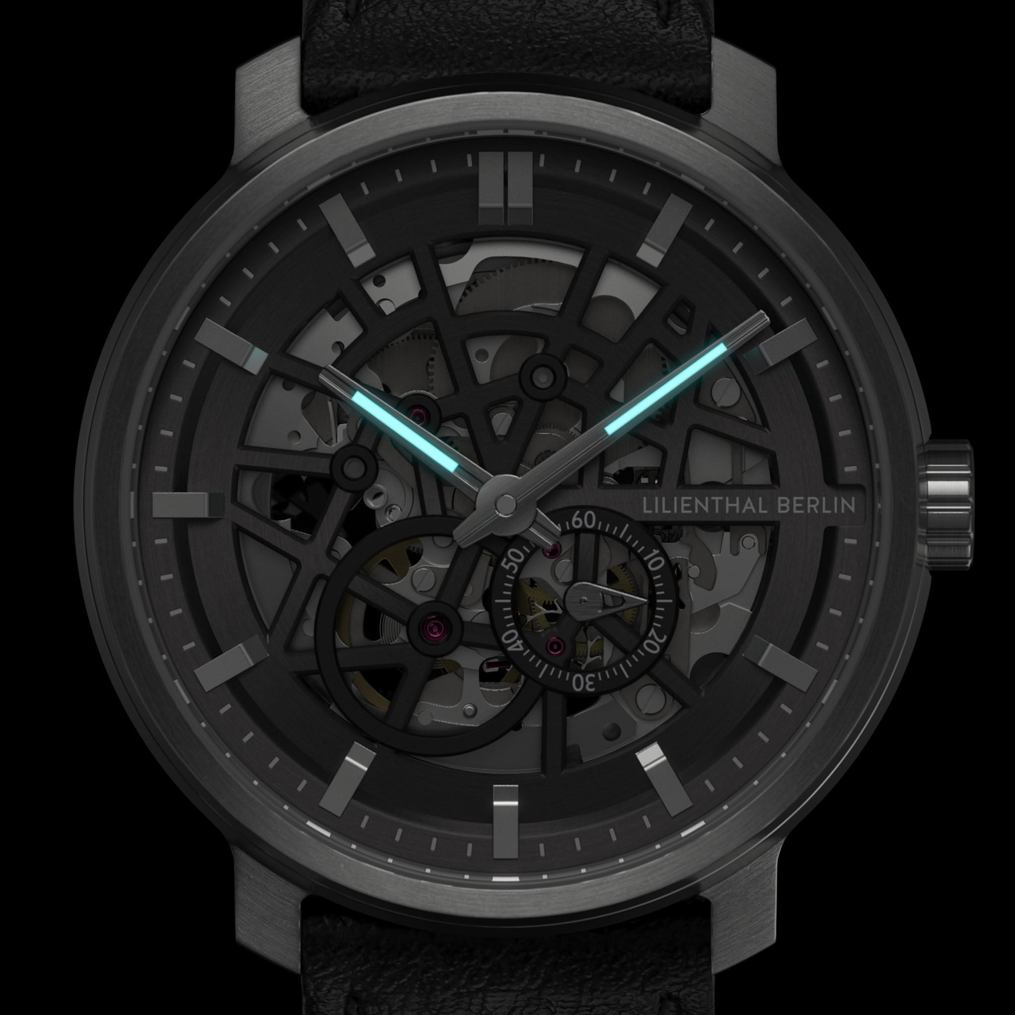 lilienthal-berlin-neolux-skeleton-automatikuhr-silver-grey-42-mm image 8