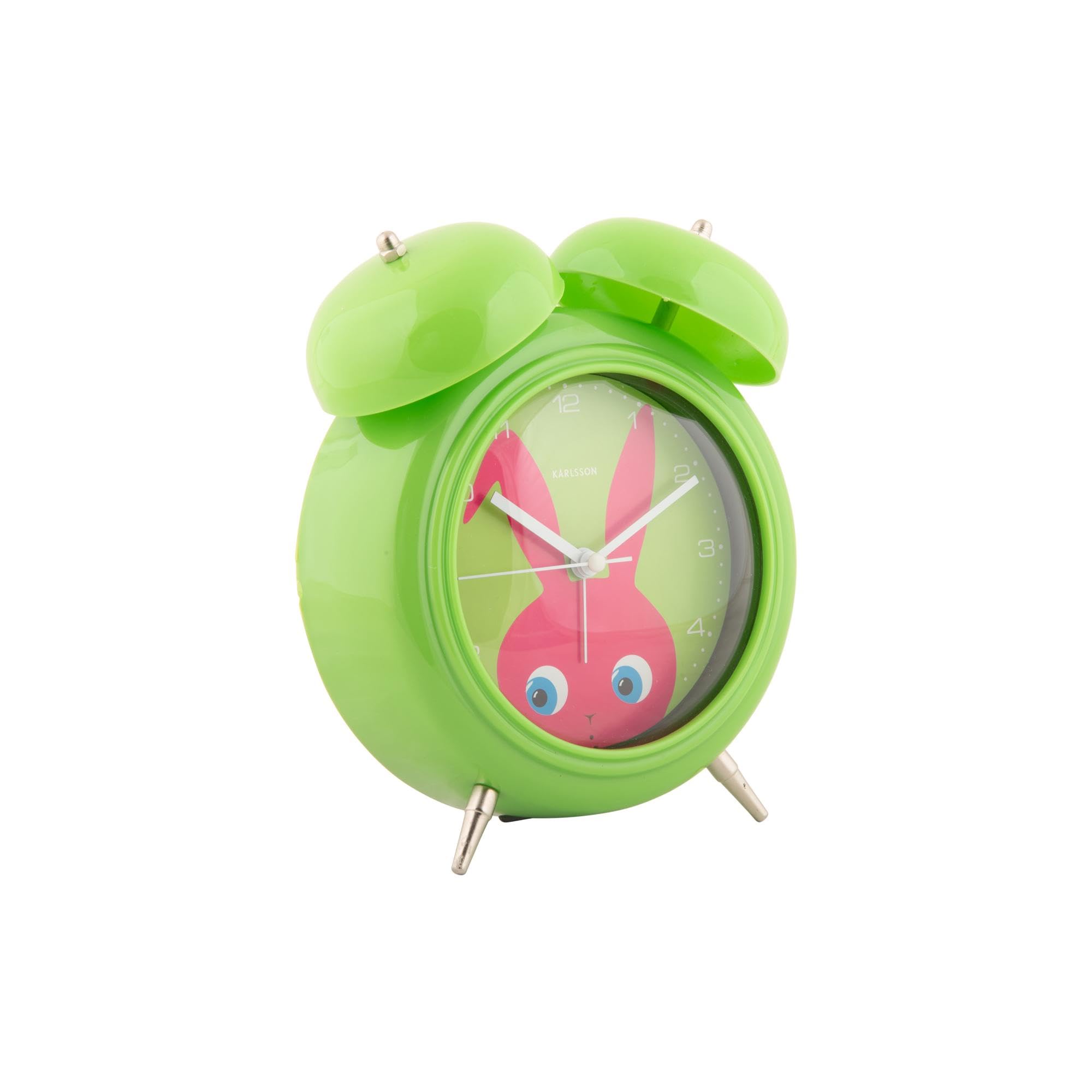 karlsson-peekaboo-bunny-wecker-gr-n-15-2x6-5x18-2-cm image 3