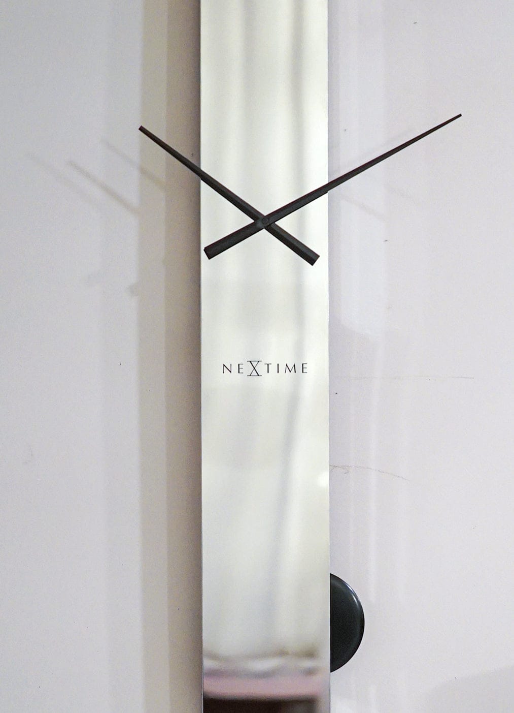 nextime-long-island-pendeluhr-13-8-x-170-x-4-5-cm-chrom-polierter-edelstahl-sile image 4