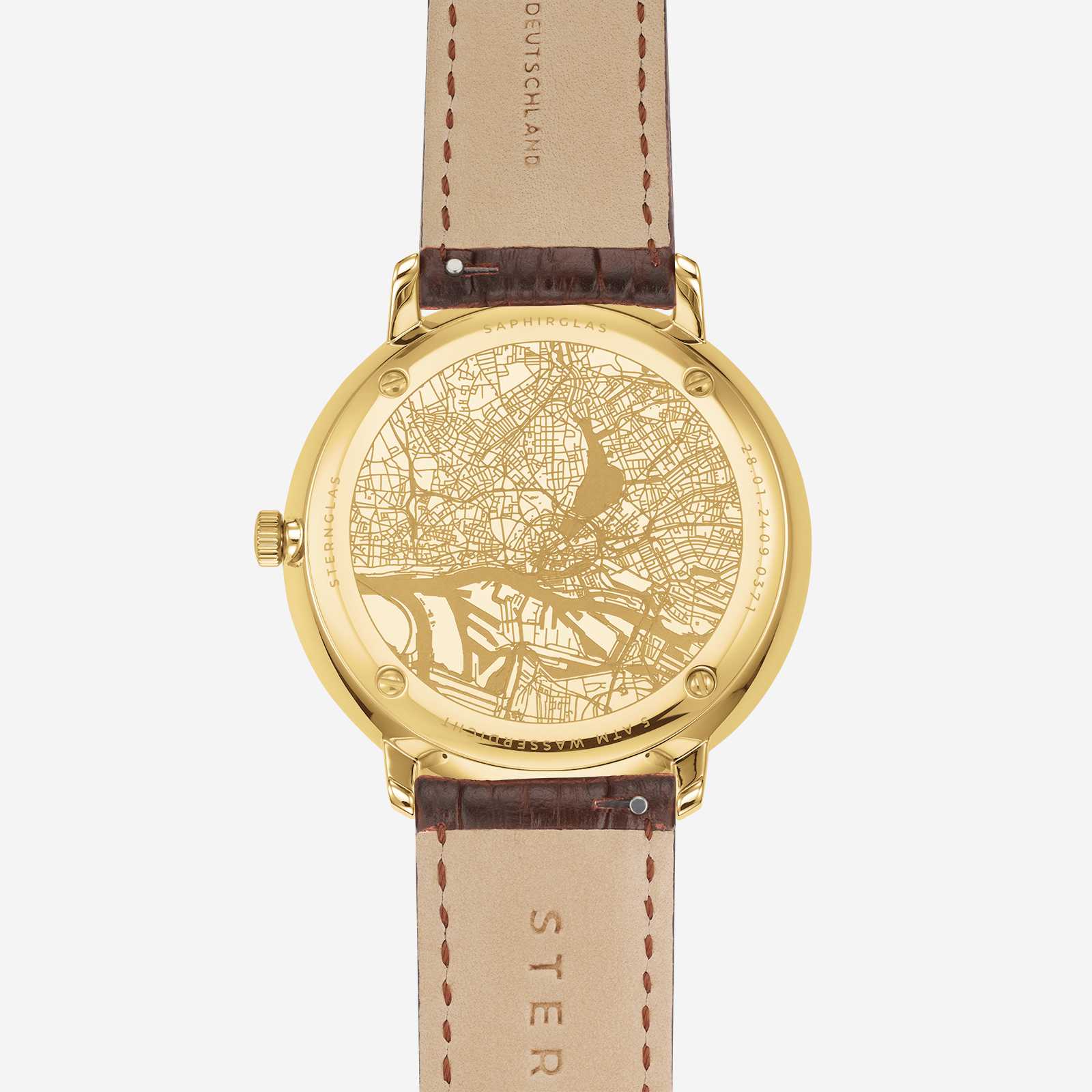 sternglas-hamburg-dunkelblau-gold-herrenuhr-42-mm image 7