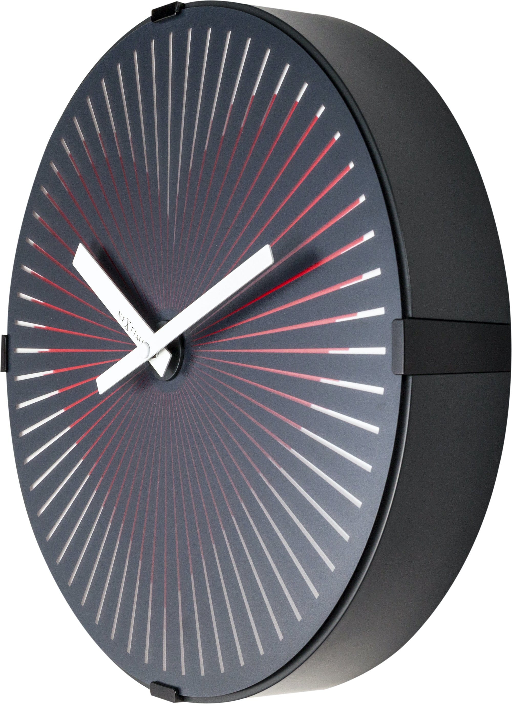 nextime-motion-heart-red-motion-wanduhr-analog-30-5-cm-rot image 4