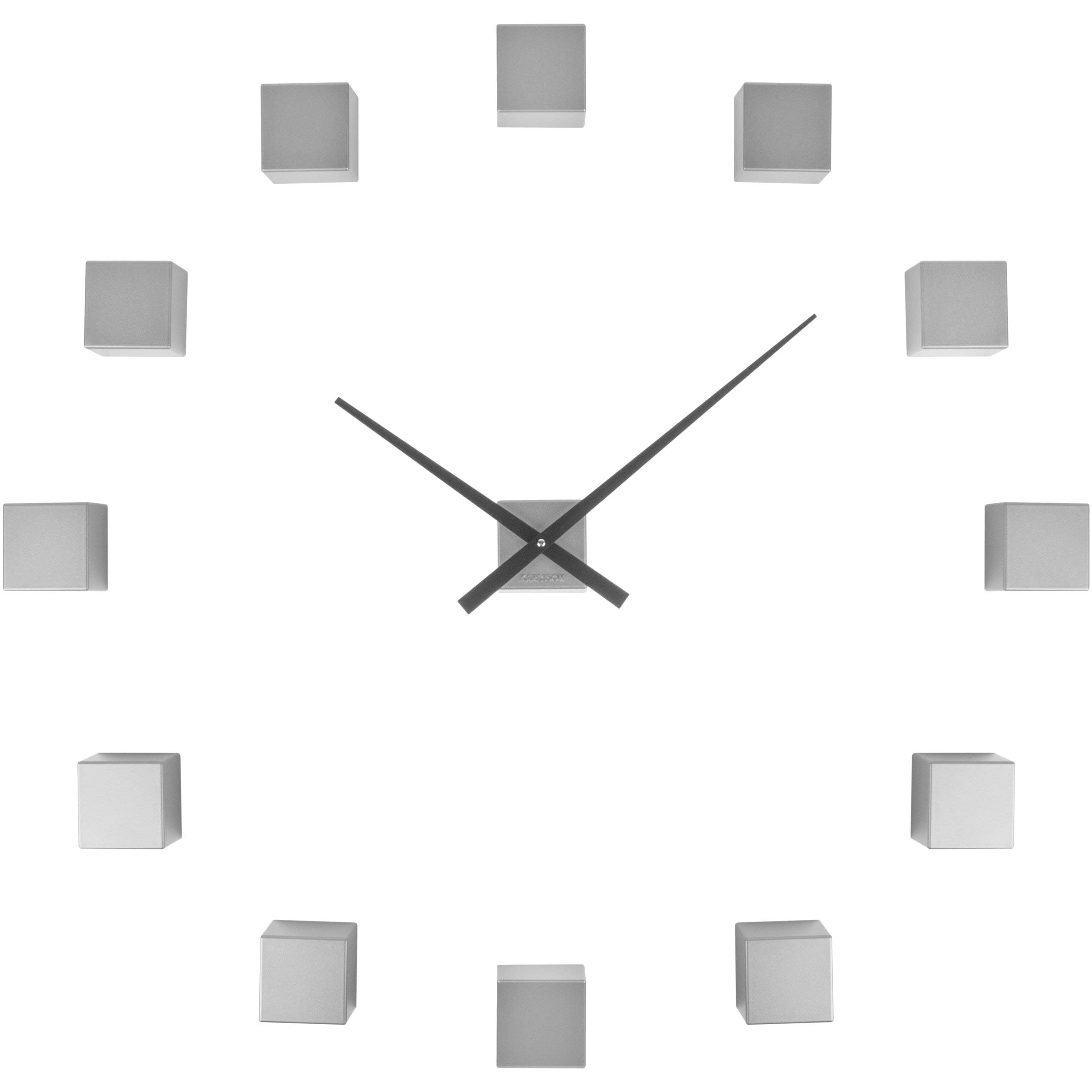 karlsson-diy-cubic-wanduhr-ka5698mc-mehrfarbig-kunststoff image 7