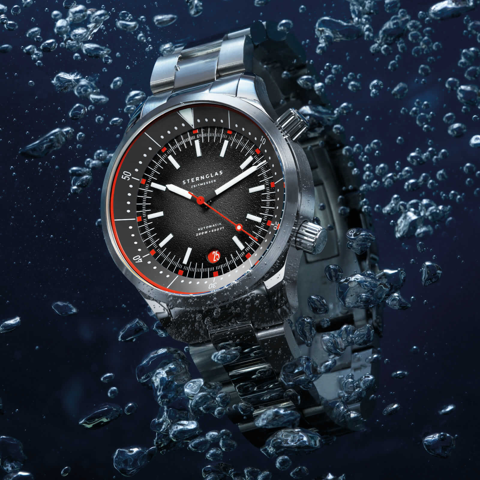 sternglas-merion-automatik-schwarz-rot-42mm-kautschuk-taucheruhr image 3