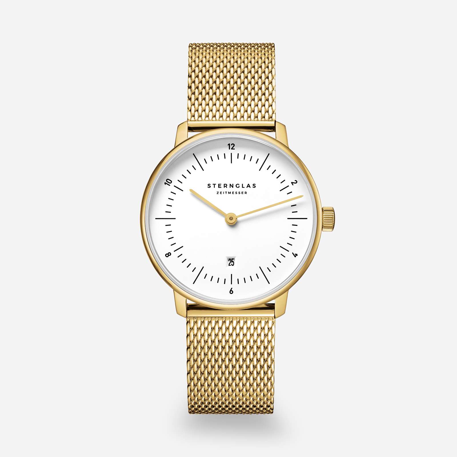 sternglas-naos-xs-damenuhr-33-mm-champagner-gold-edelstahl image 1