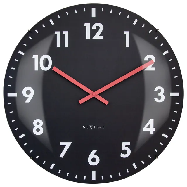 nextime-duomo-50-gro-e-wanduhr-50-cm-glas-gew-lbt-leise image 1
