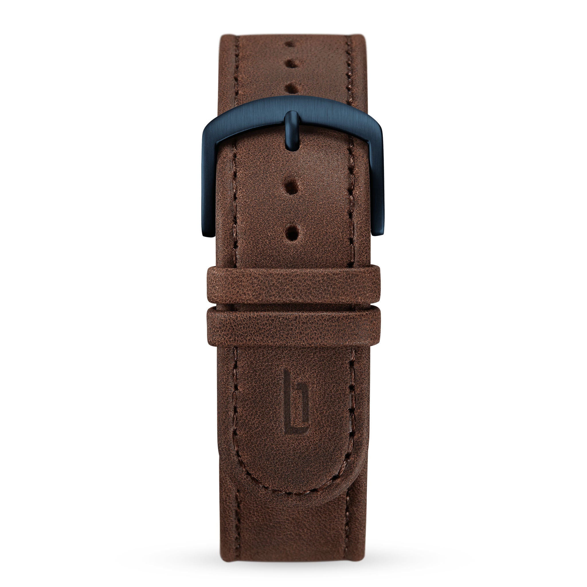 lilienthal-berlin-leather-strap-leder-wechselarmband-dunkelbraun image 1