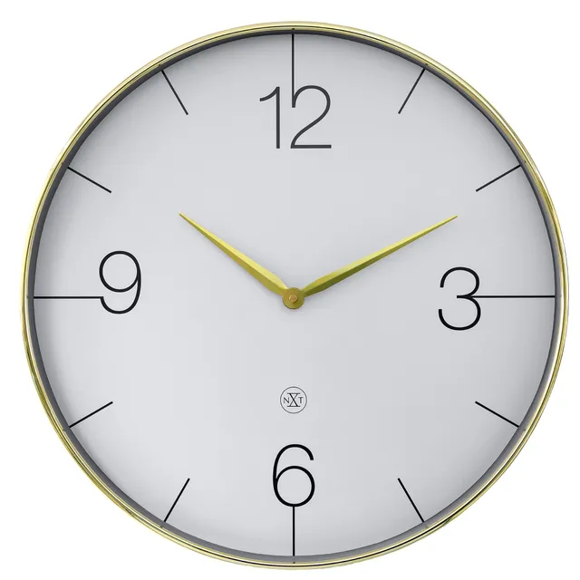 nxt-finesse-large-wanduhr-51-cm-gold-chrom-lautlos image 1